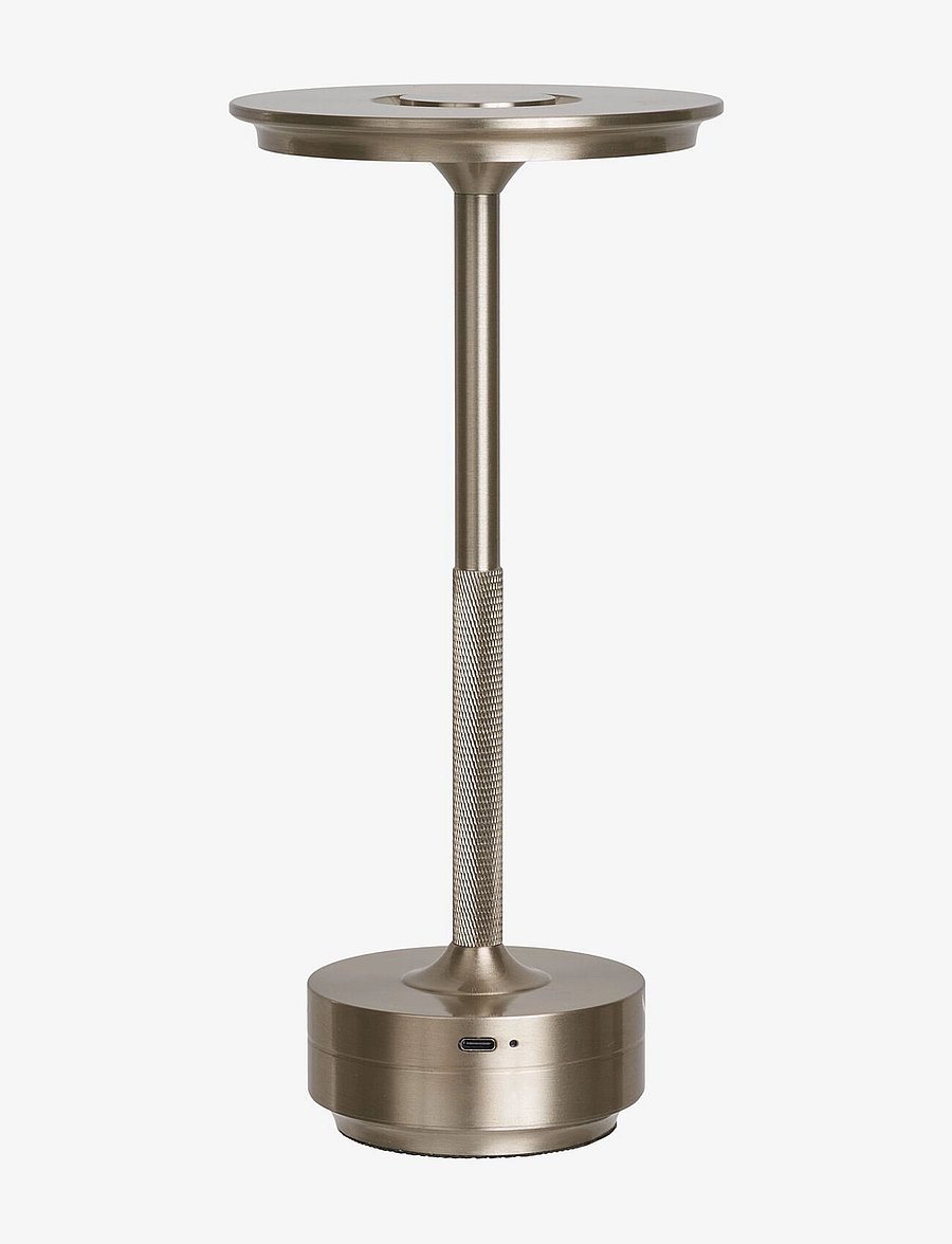 House Nordic - Fina - Table lamp, rechargeable - kaasaskantavad lambid - silver - 2