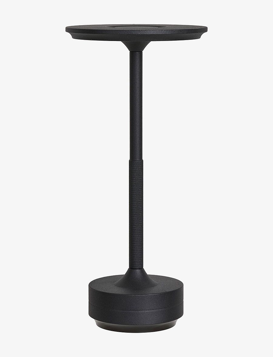 House Nordic - Fina - Table lamp, rechargeable - lampy przenośne - black - 1