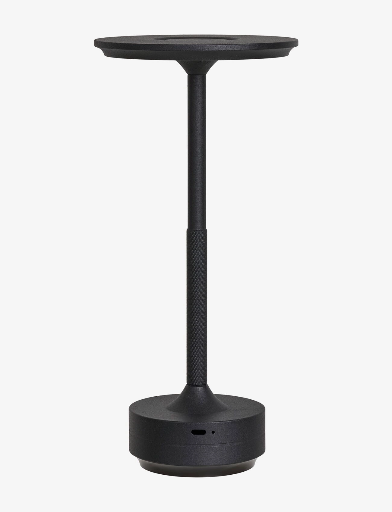 House Nordic - Fina - Table lamp, black, rechargeable, 13 x 13 x 28,5 cm - transportable lamper - black - 1