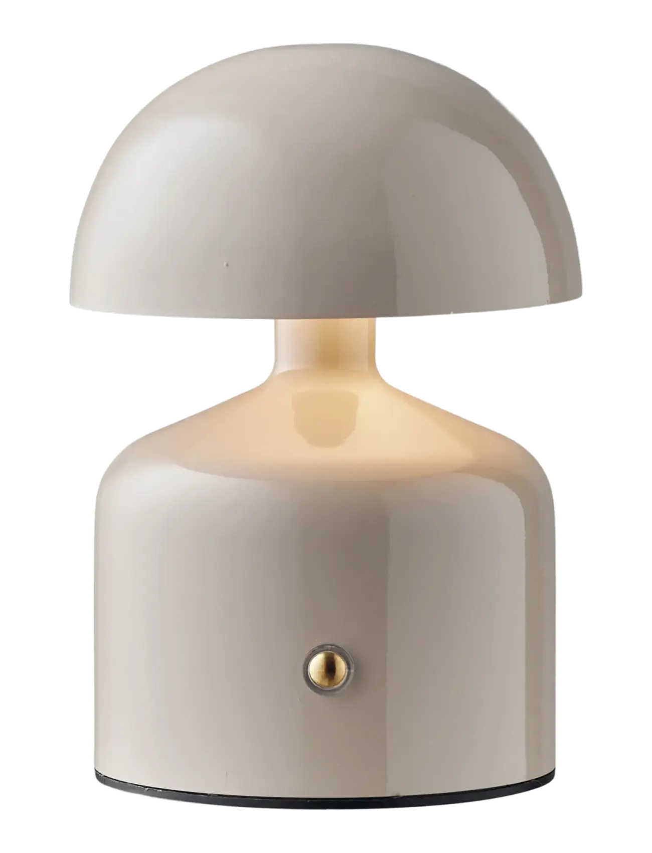 House Nordic - Una - Table lamp, metal/plastic, rechargeable, grey - transportable lamper - grey - 2