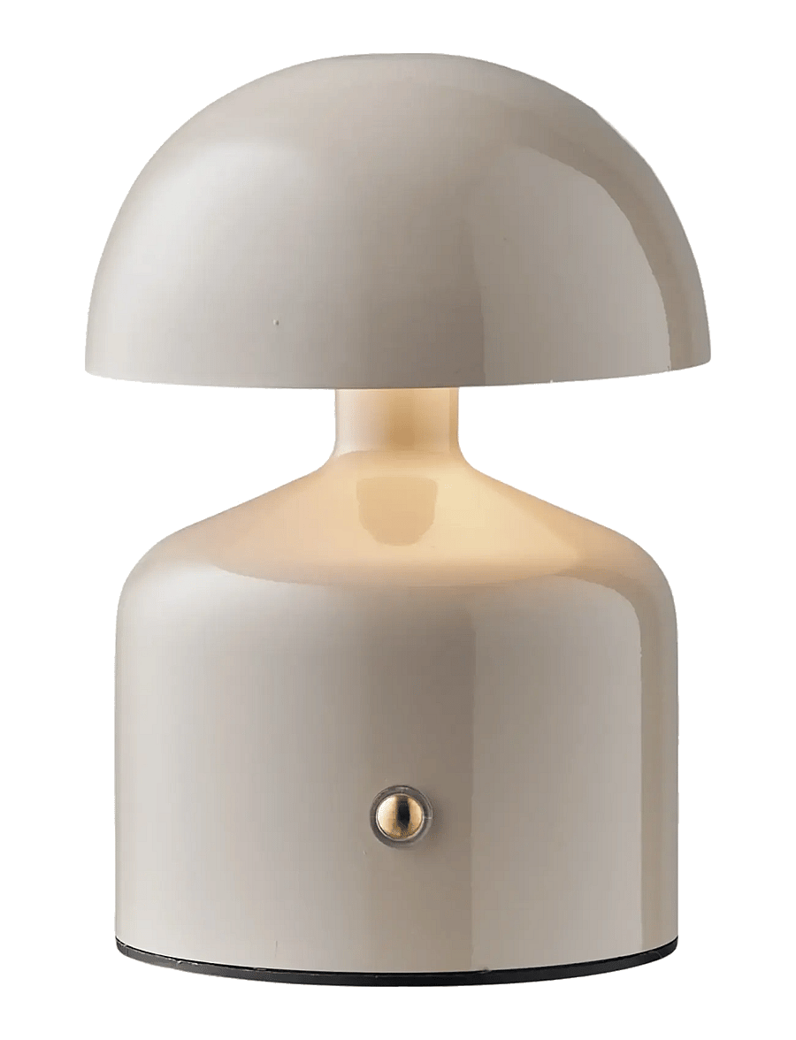 House Nordic - Una - Table lamp, metal/plastic, rechargeable, grey - kaasaskantavad lambid - grey - 2