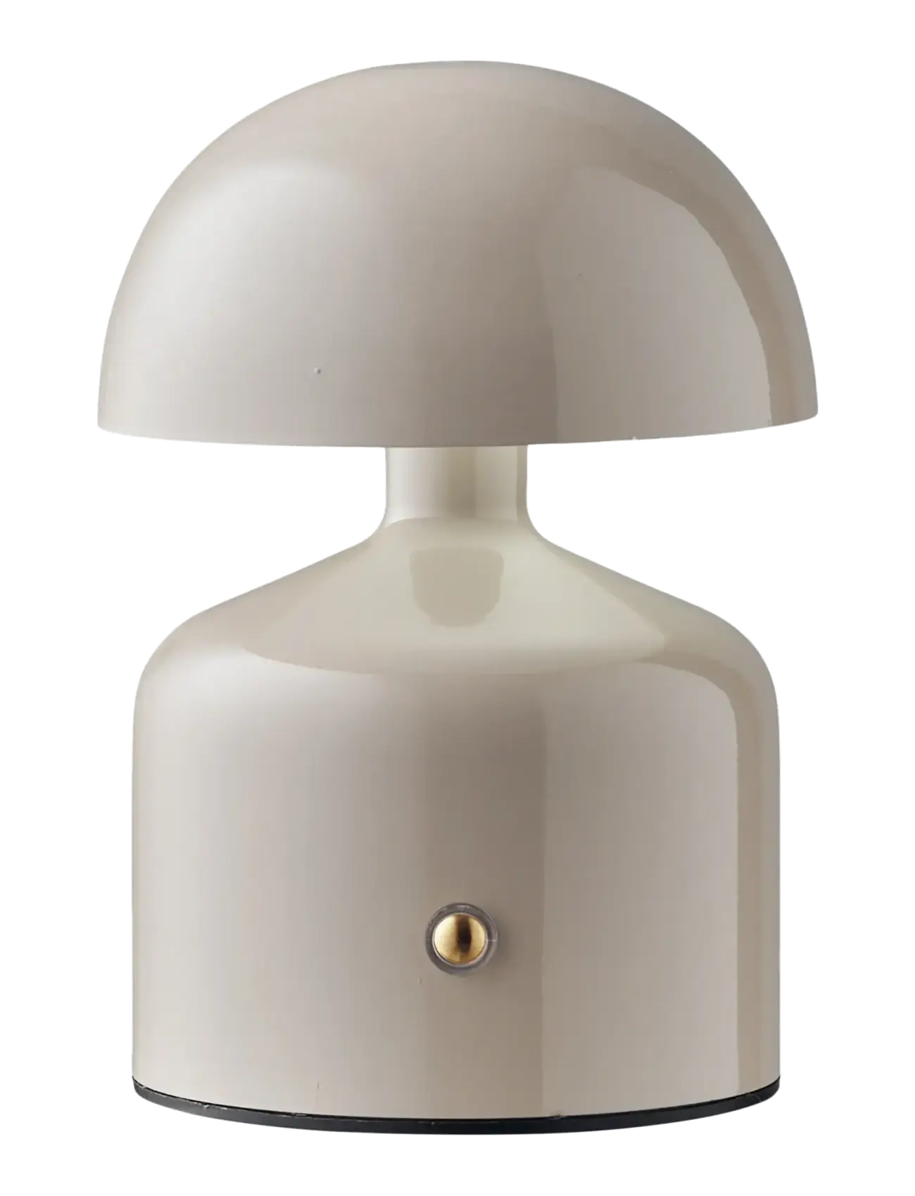 House Nordic - Una - Table lamp, metal/plastic, rechargeable, grey - transportable lamper - grey - 3
