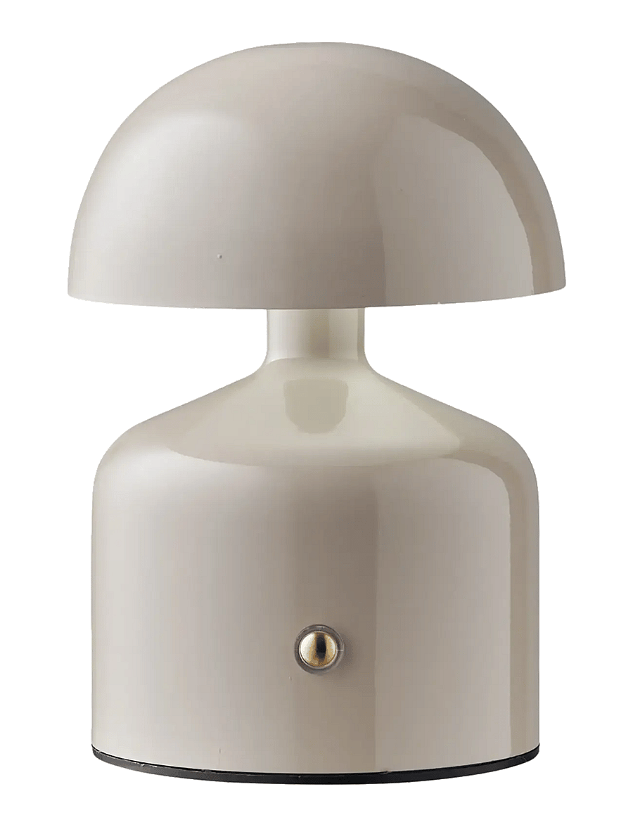 House Nordic - Una - Table lamp, metal/plastic, rechargeable, grey - kaasaskantavad lambid - grey - 3