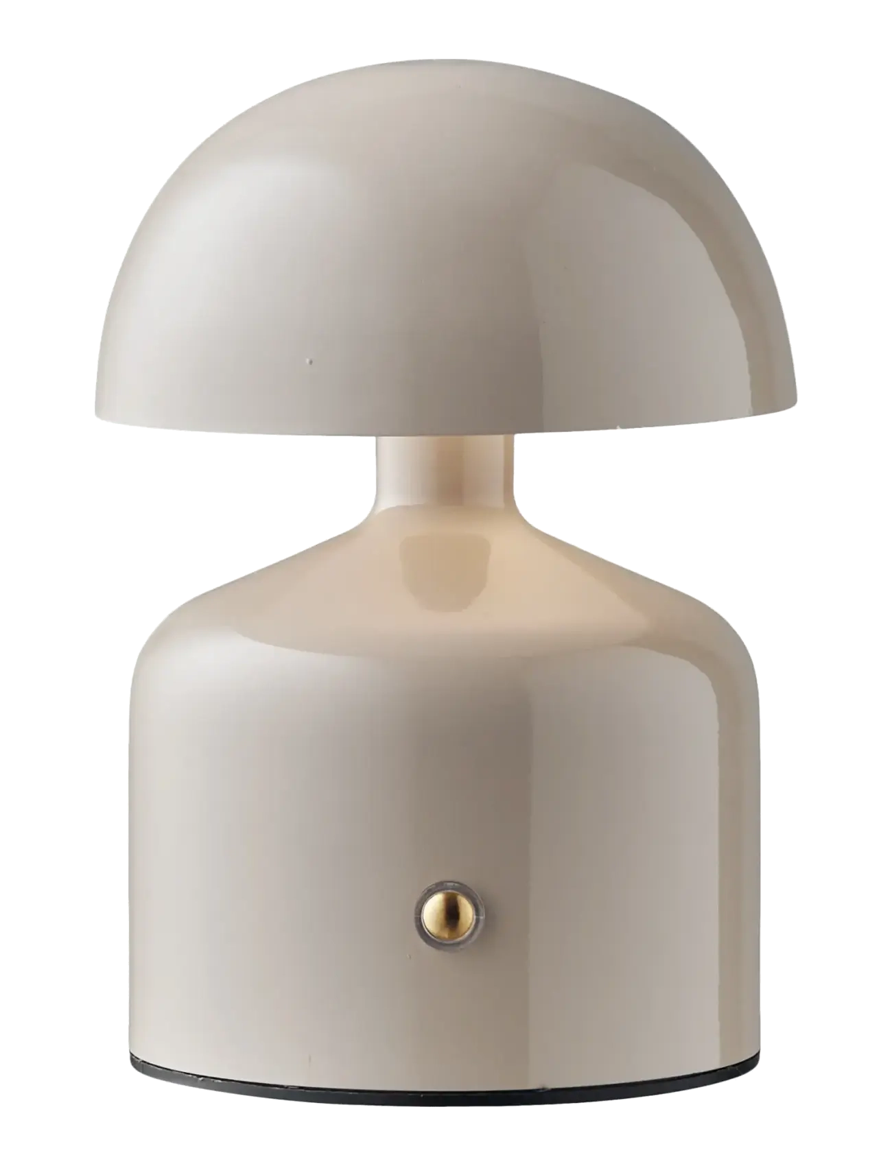 House Nordic - Una - Table lamp, metal/plastic, rechargeable, grey - transportable lamper - grey - 4