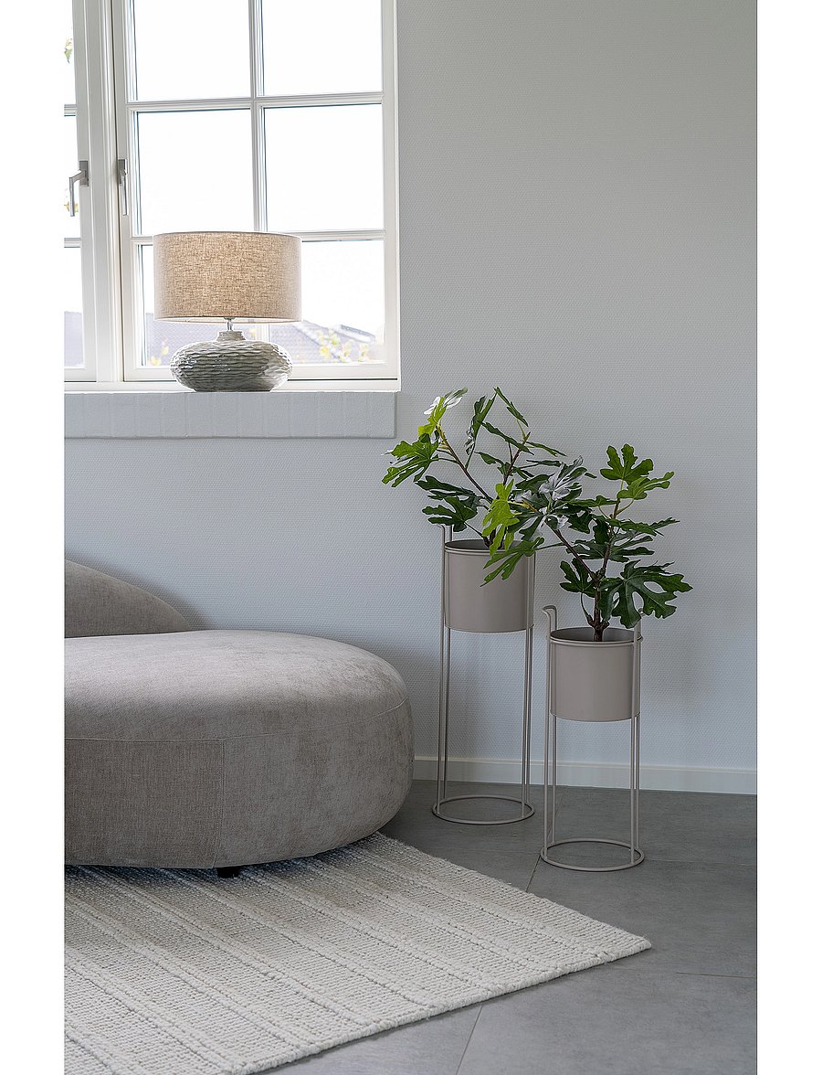 House Nordic - Misa - Table Lamp, green ceramic with lampshade - schreibtisch- & tischlampen - green - 0