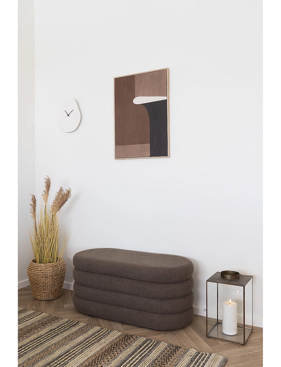House Nordic - Lene - Lantern, metal/glass, antique brass look - laternad - antique brass look - 3