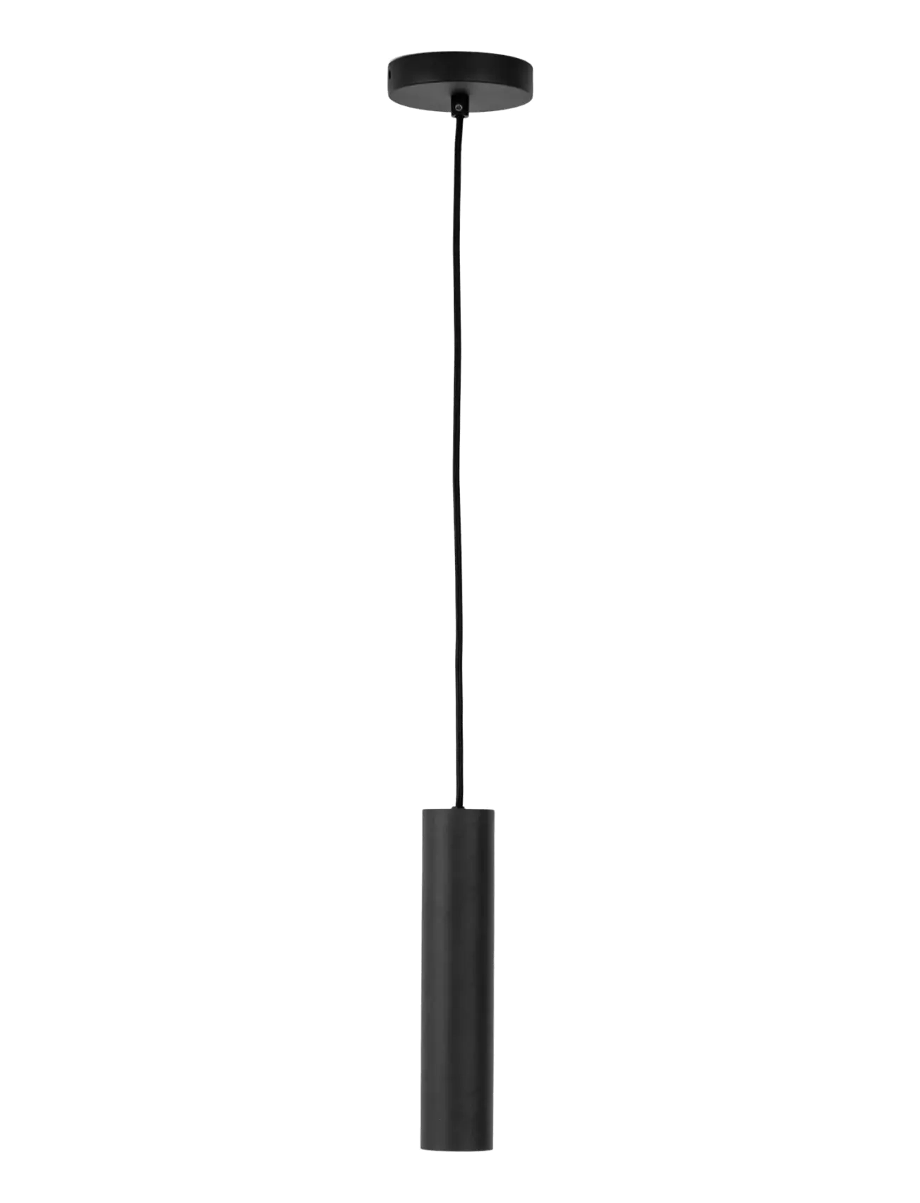House Nordic - Nida - Lamp, black, 120 cm fabric cord - pendellampen - black - 2
