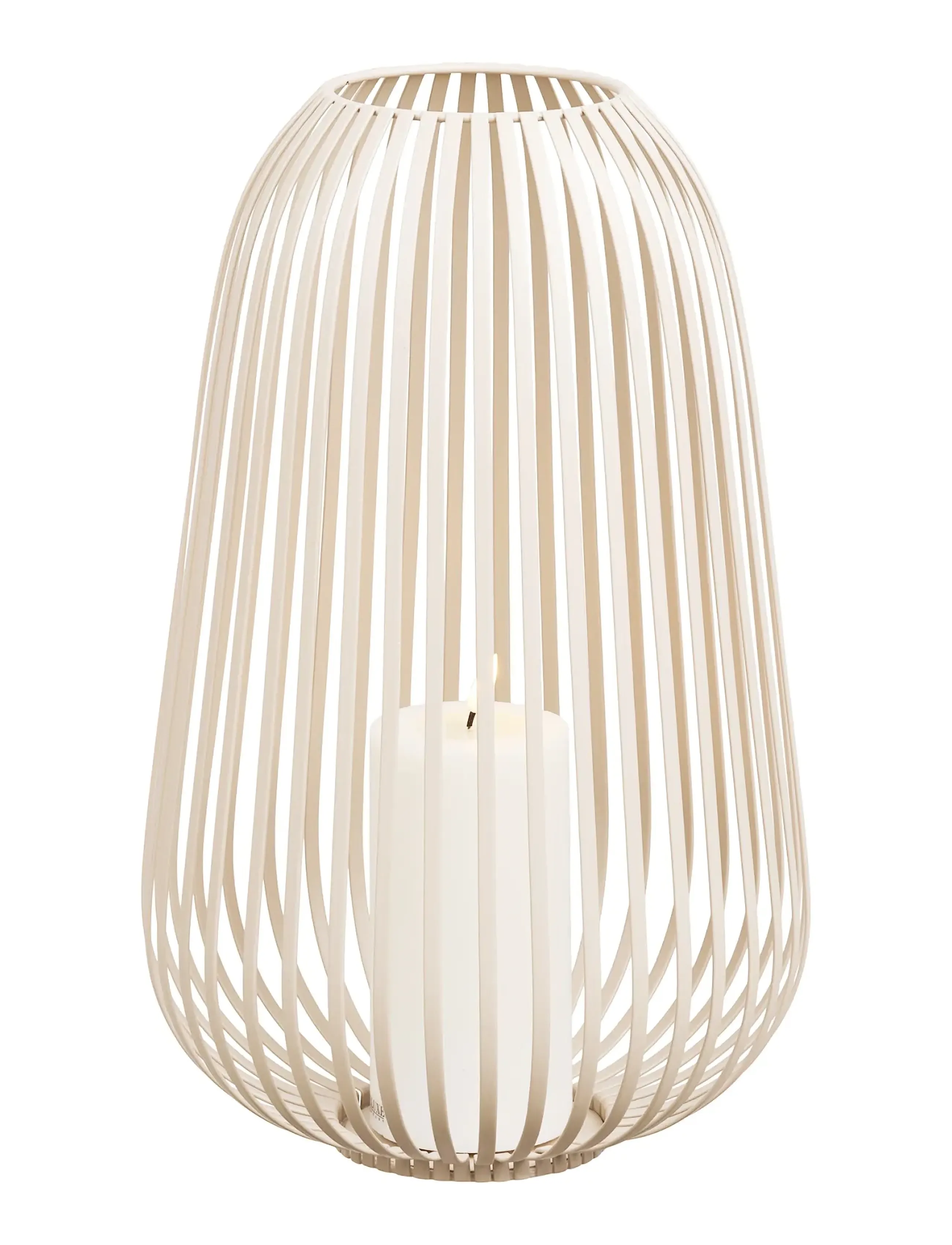 House Nordic - Seni - ljuslyktor - beige - 2