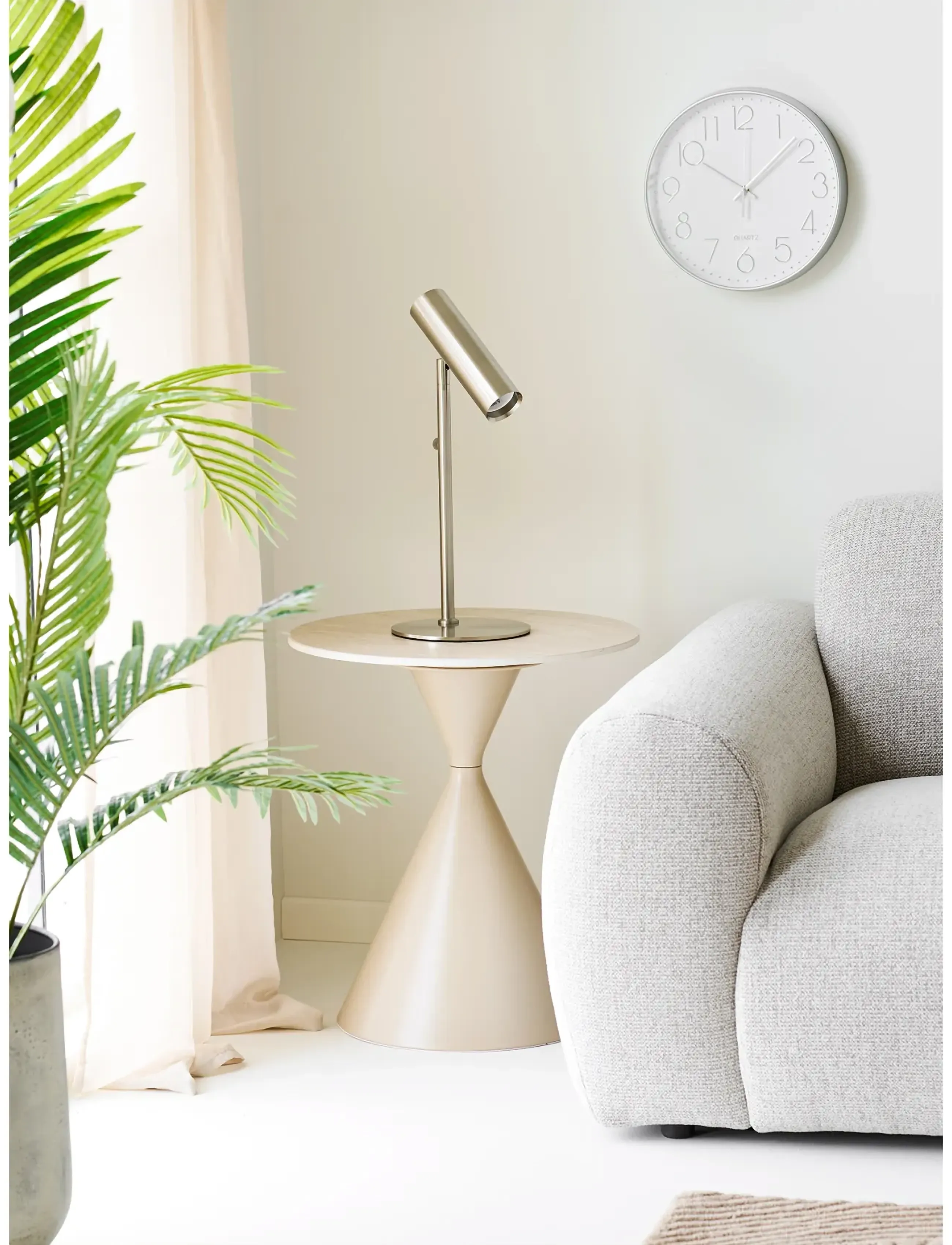 House Nordic - Nida - pöytävalaisimet - chrome - 4