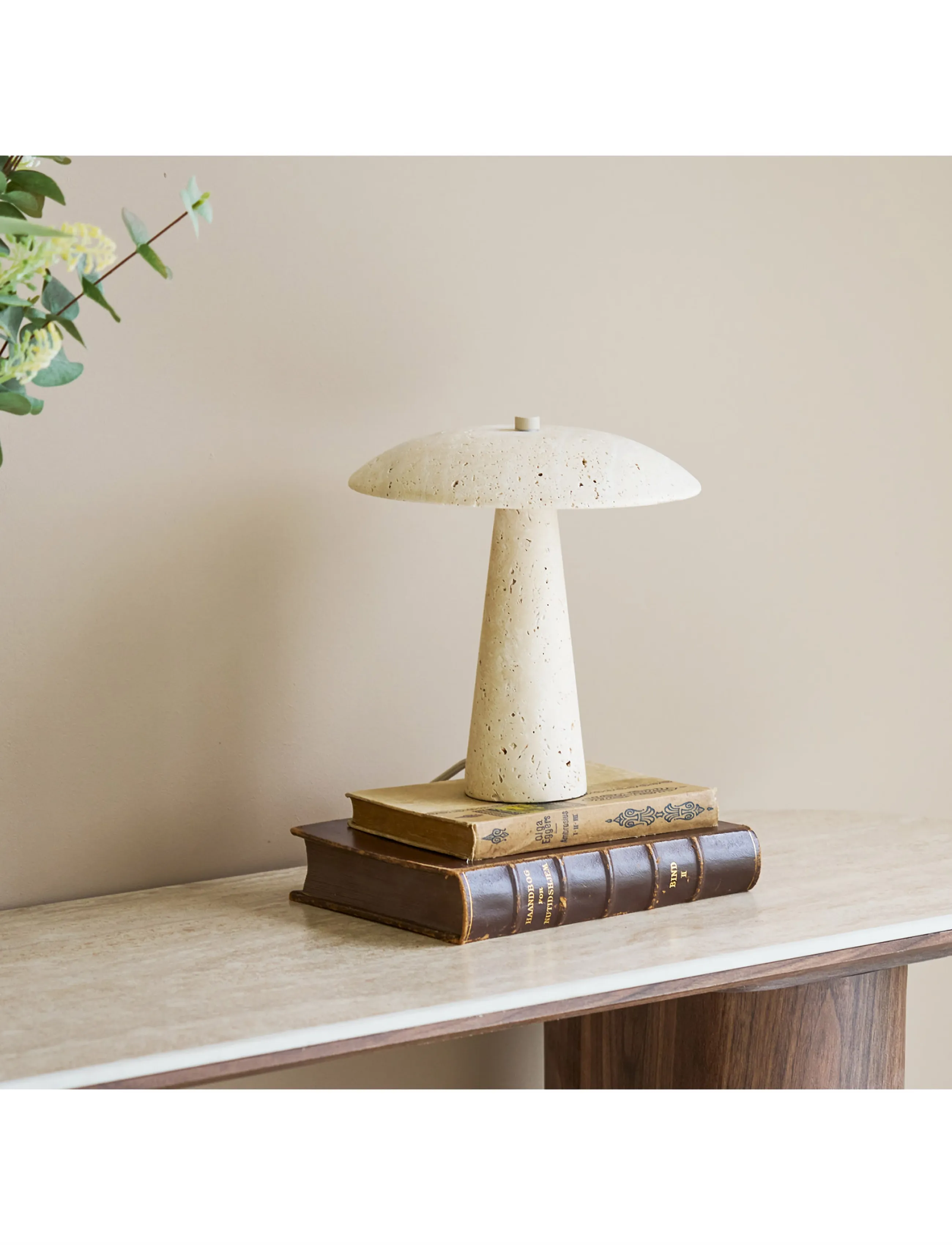 House Nordic - Connie - Table lamp, travertine - bordslampor - natural - 0