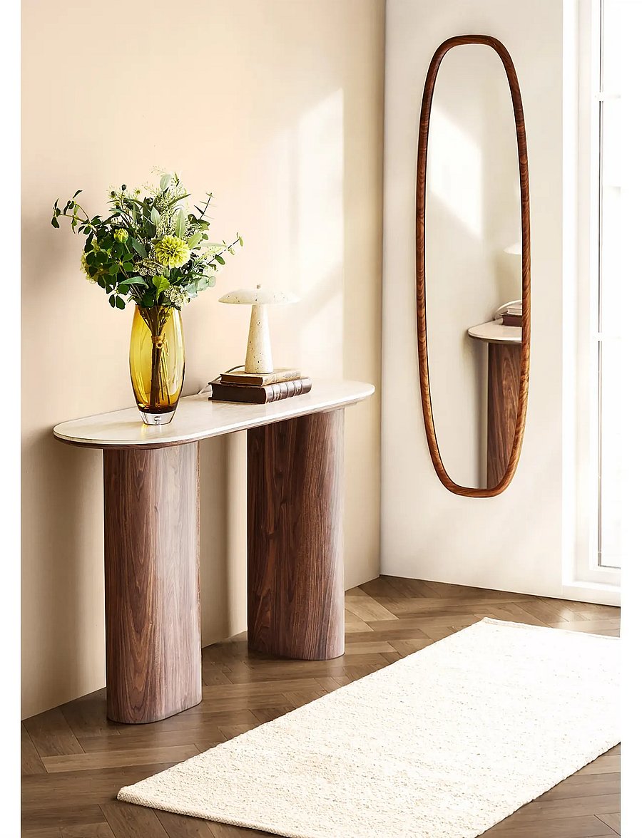 House Nordic - Connie - Table lamp, travertine - laualambid - natural - 3