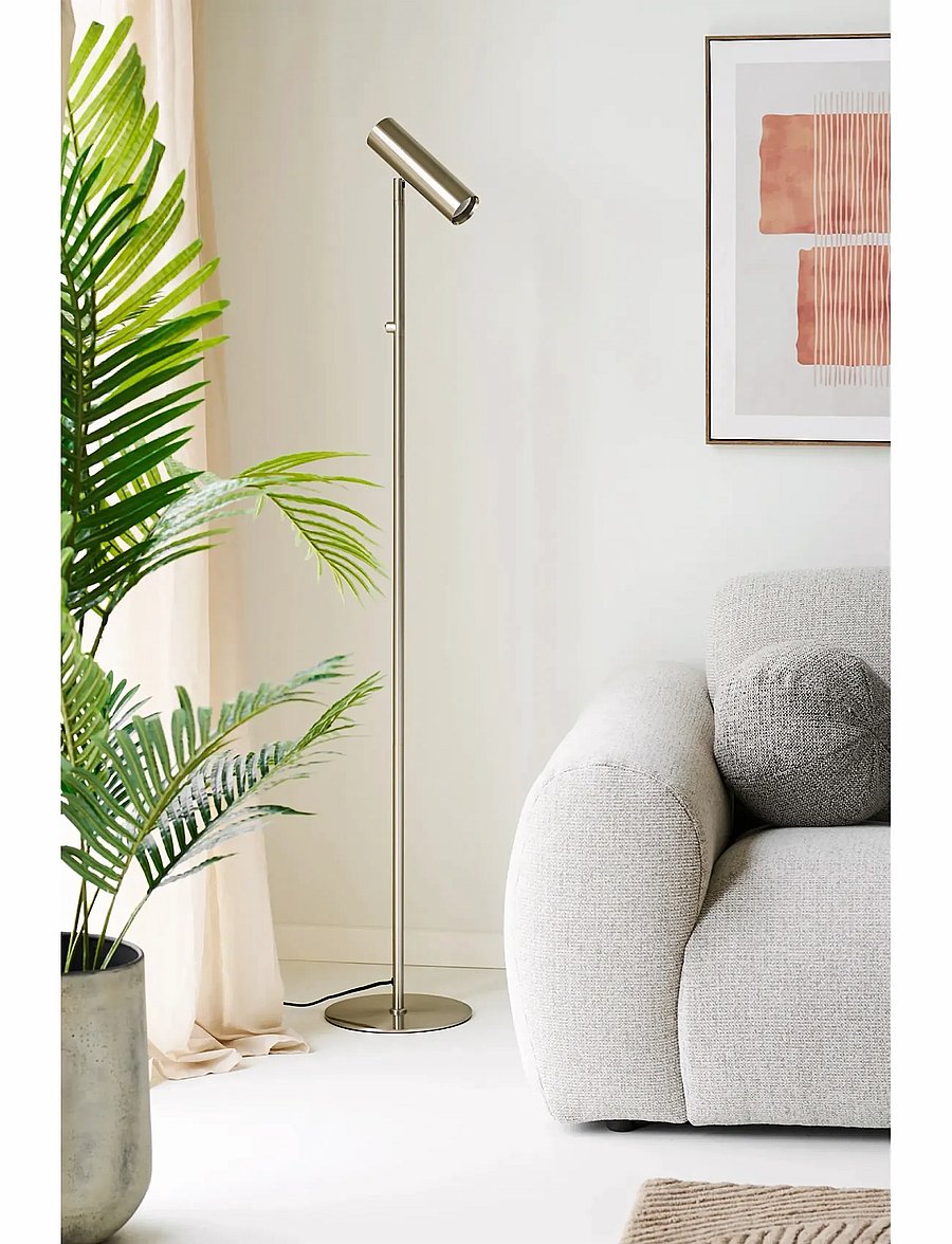 House Nordic - Nida - stehlampen - chrome - 0