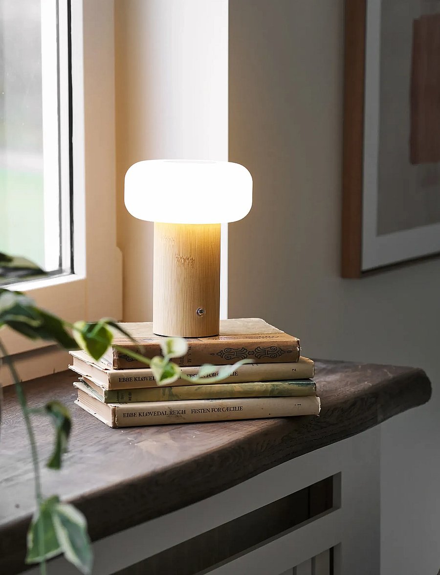 House Nordic - Stavo - portable lamper - natural / white - 0