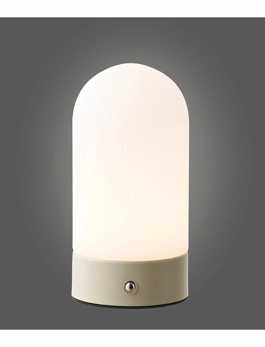 House Nordic - Aska - kannettavat valaisimet - beige / white - 3