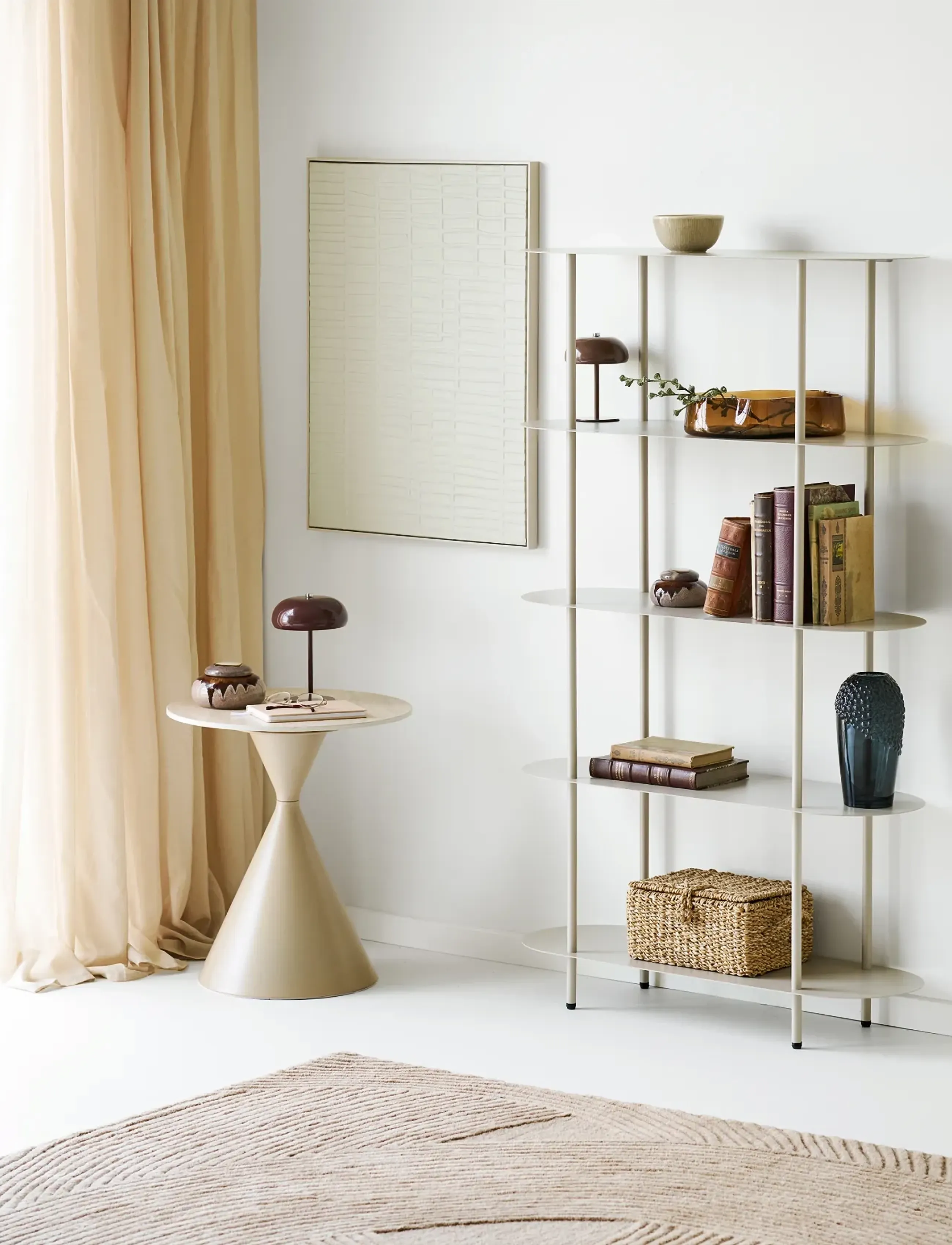 House Nordic Marg, 13X13X18 cm, Brown, Lamper > Bordlamper, Unisex