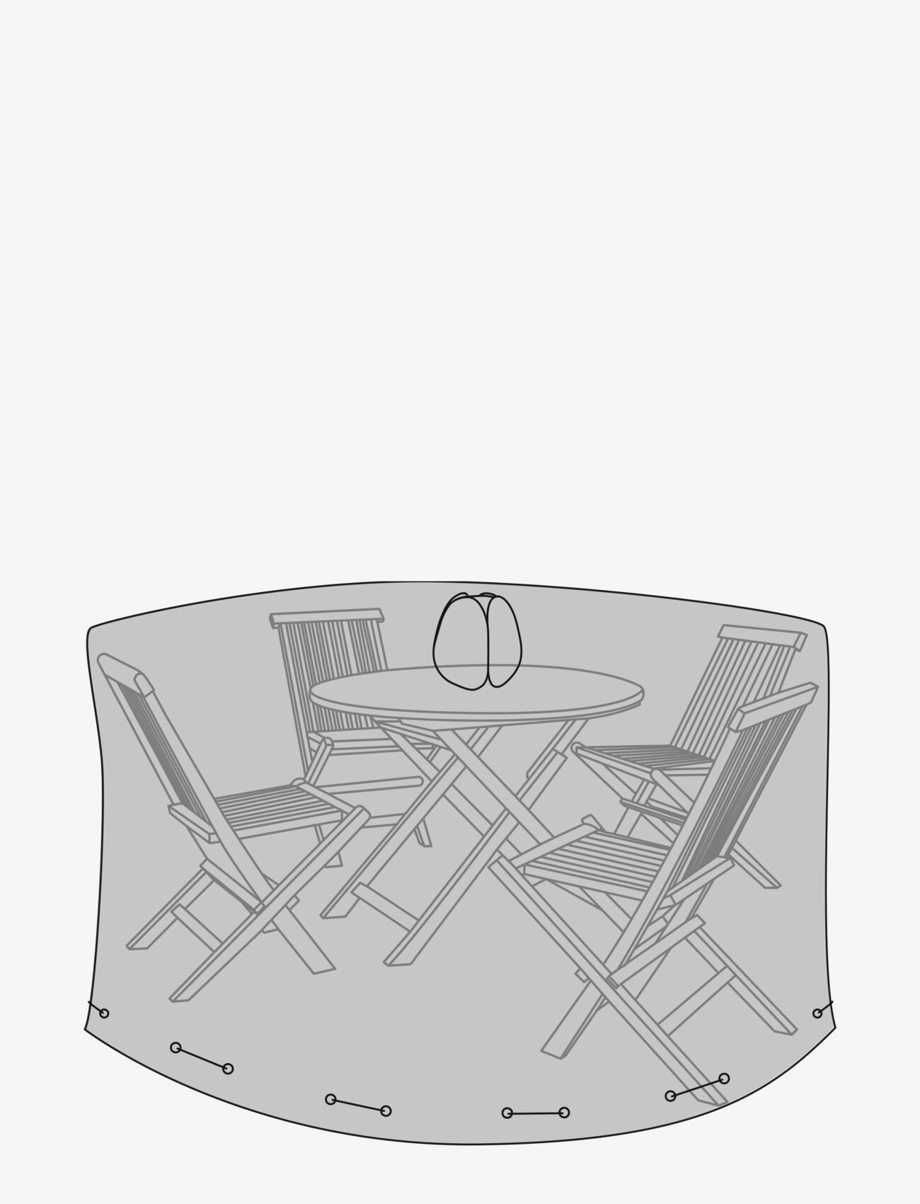 House Nordic - Covers for outdoor furniture - black - 1