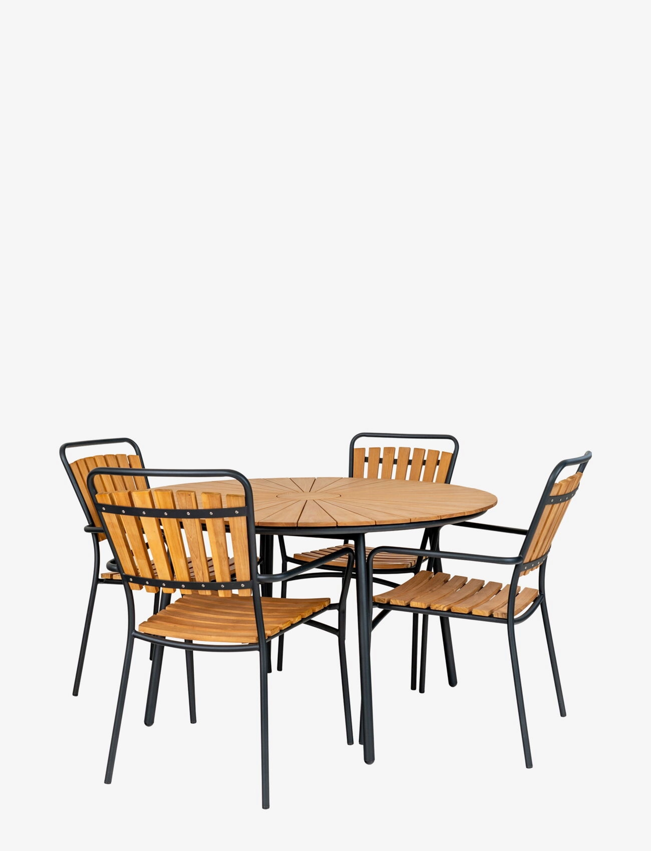 House Nordic - Patio furniture - natural / black - 2