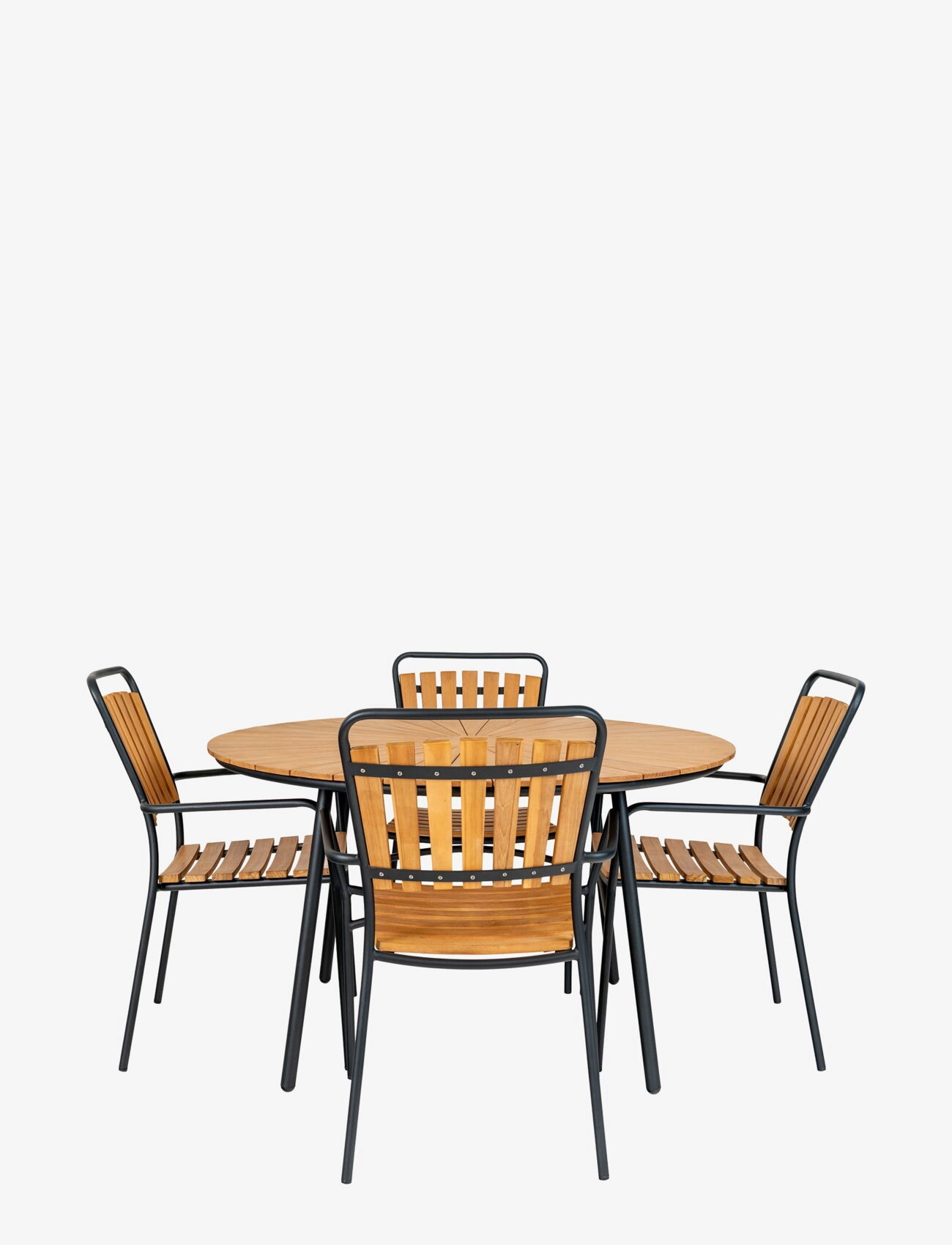House Nordic - Patio furniture - natural / black - 3