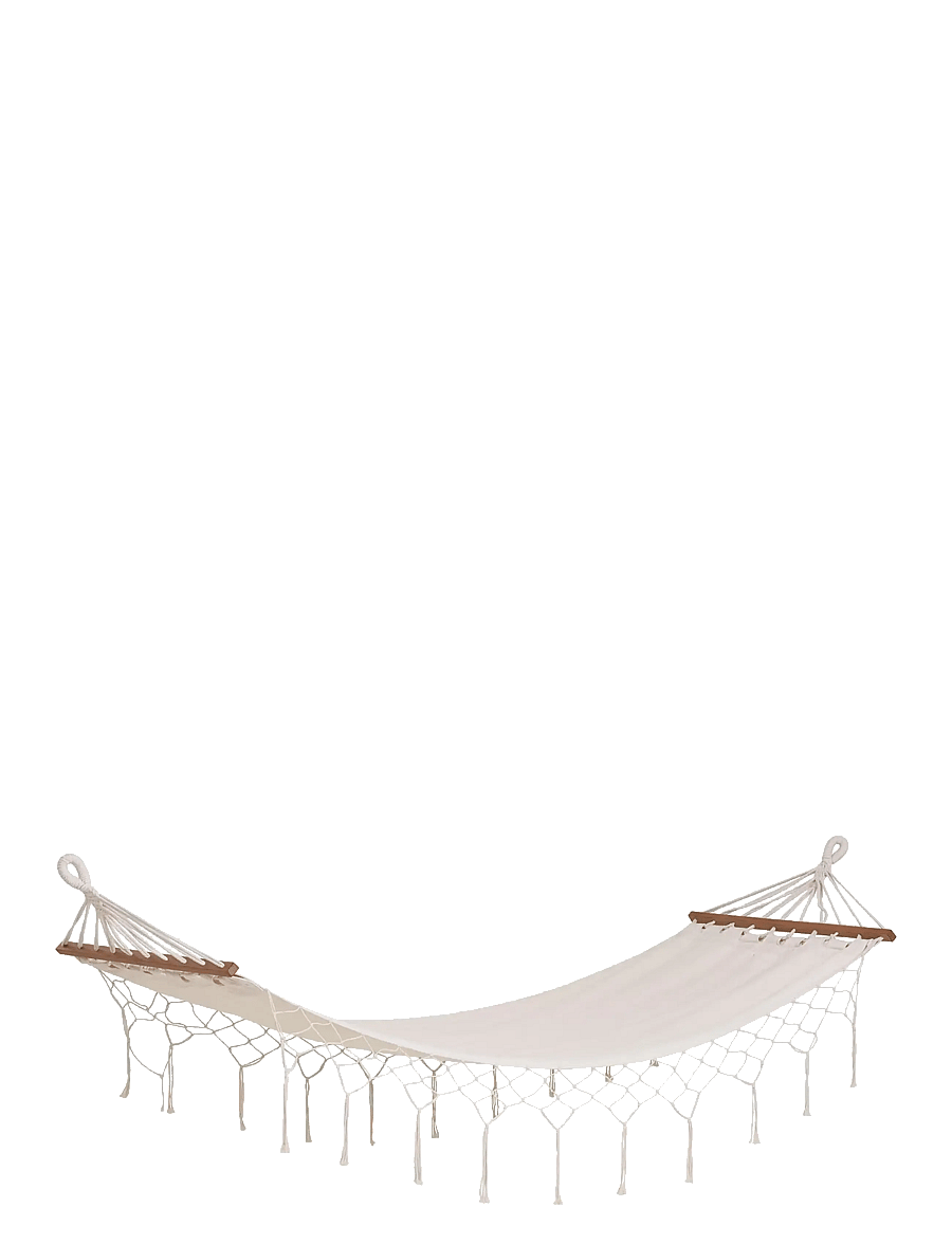 House Nordic - Eli - Hammock, polyester/cotton, larch, off white - aia aksessuaarid - off white - 2