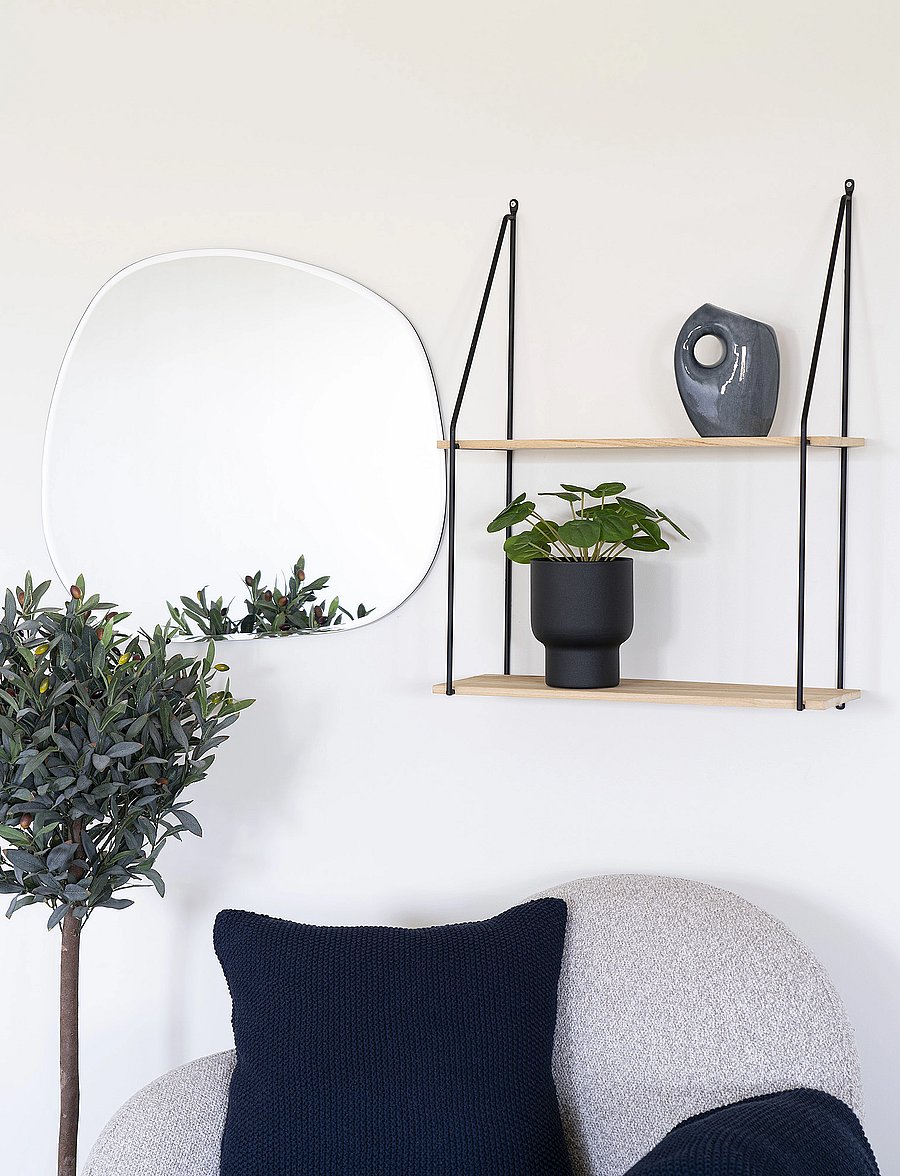 House Nordic - Liv - Flowerpots, metal, black, set of 2 - puķu podi - black - 4