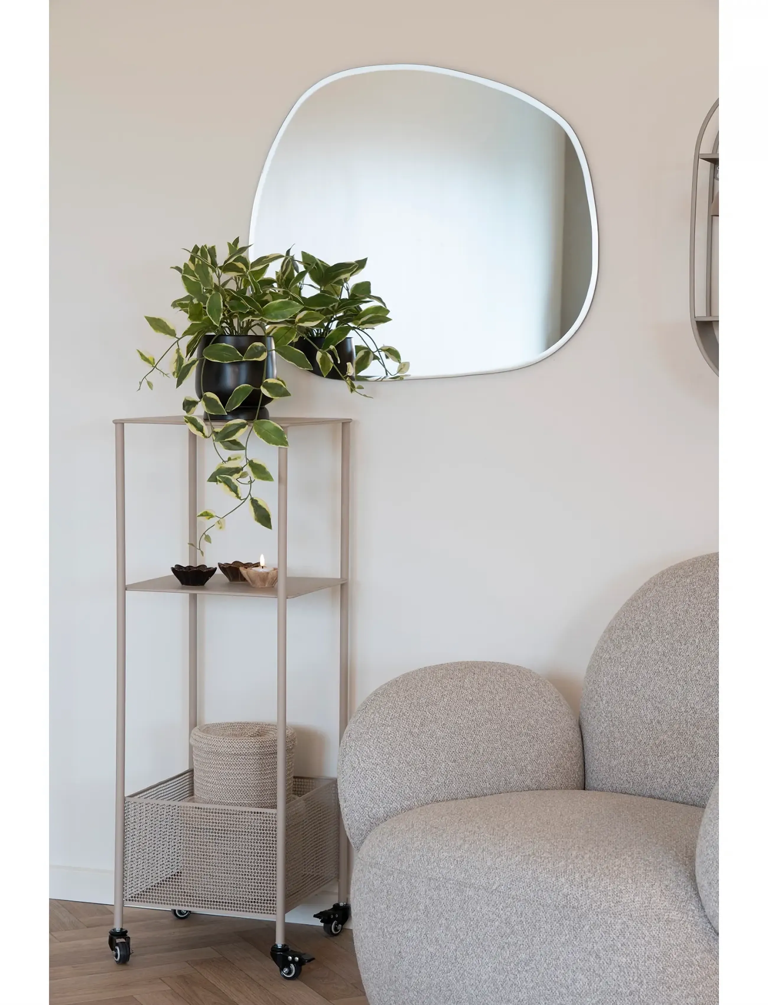 House Nordic Hoya Artificial Plant, Green, H:33 Cm, 25.5X25.5XH33 cm, Decoration, Grün - Dried & Fake Flowers, Homeware