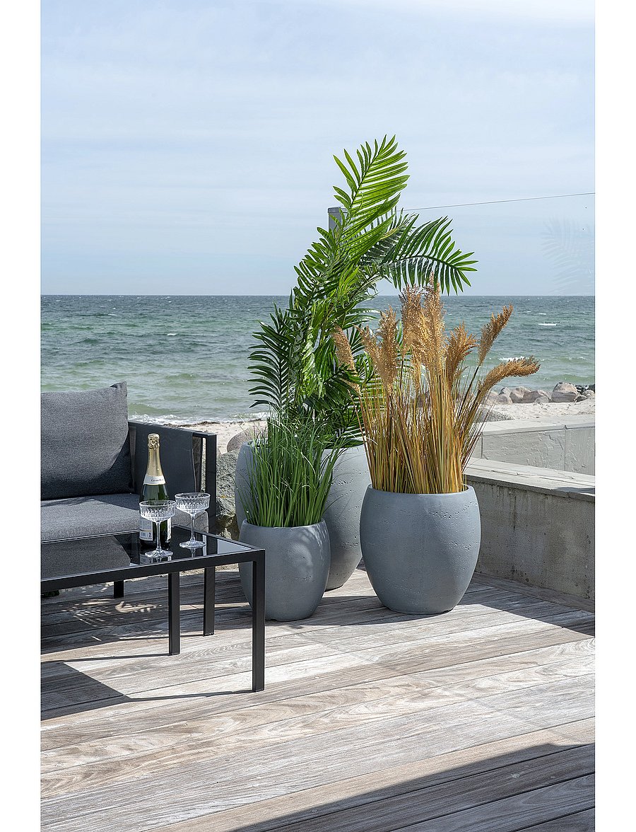 House Nordic - Maja - Artificial palm, green H:175 cm - valentinstaggeschenke - green - 2