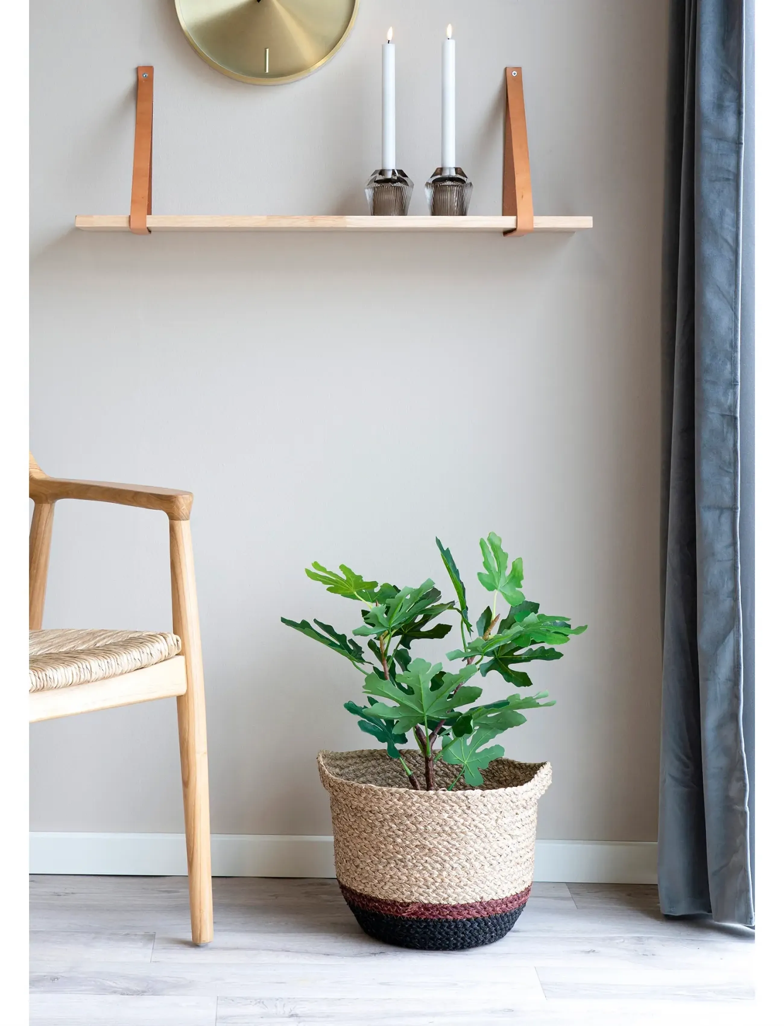 House Nordic - Fig Artificial plant, green, H:60 cm - green - 3