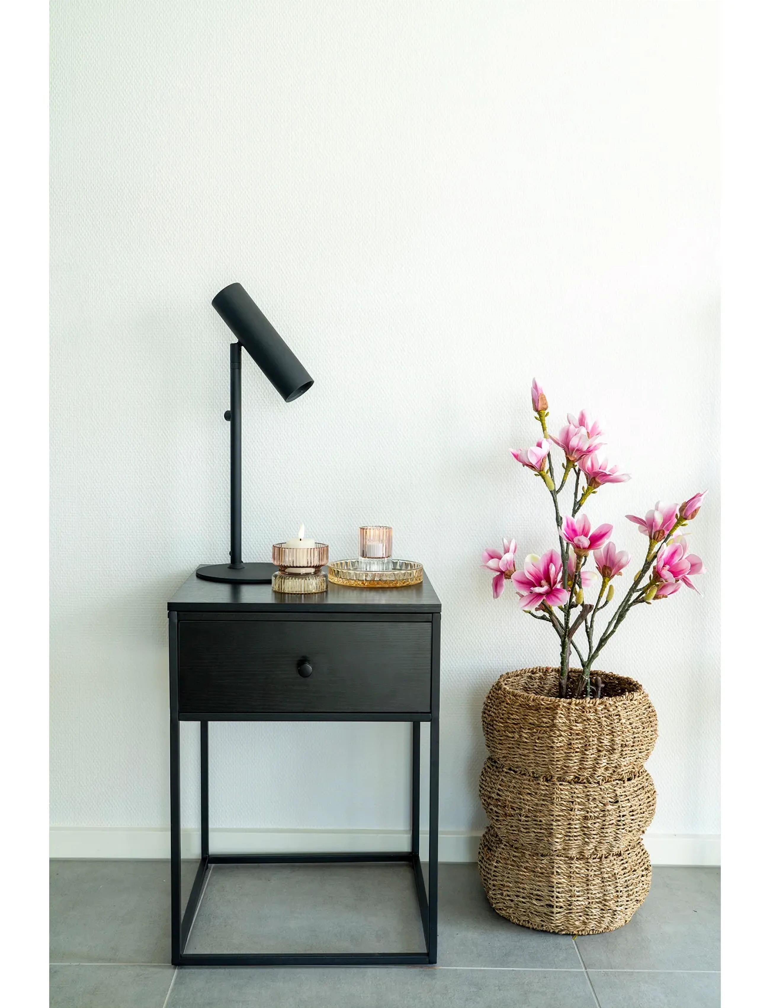 House Nordic Artificial Flowers, 74X40X30 cm, Decoration, Rosa - Dried & Fake Homeware