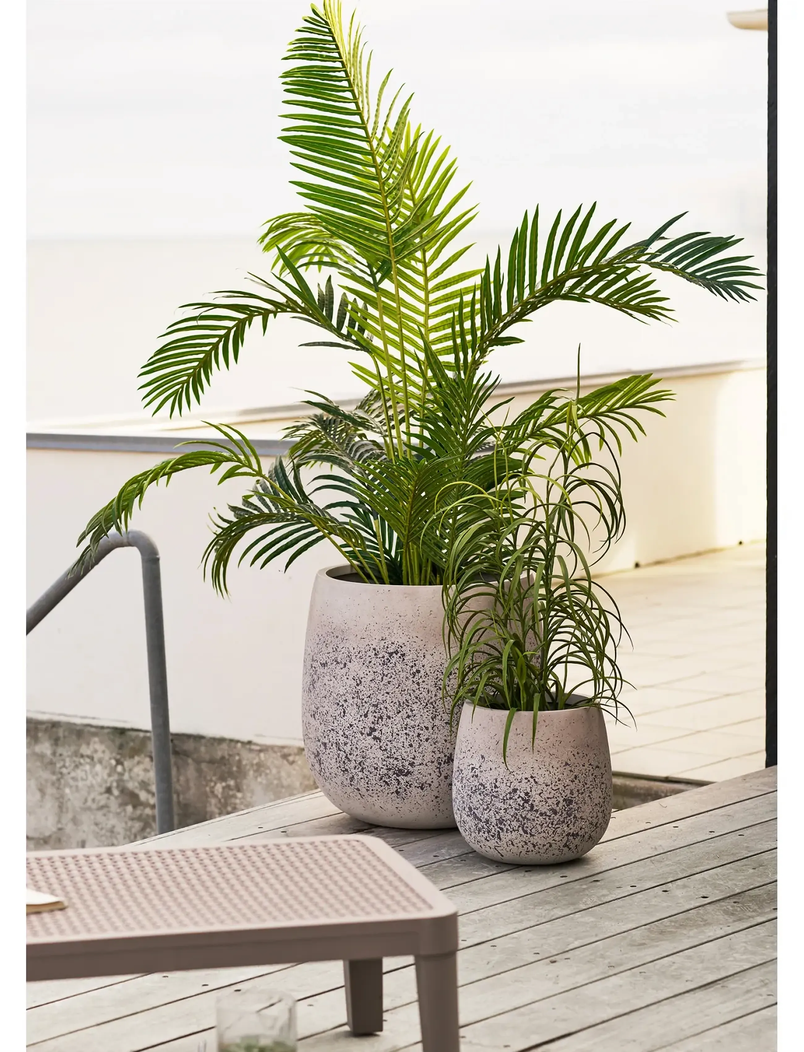 House Nordic Grava, 36X36X89 cm, Green, Decoration > Dried & Fake Flowers, Unisex