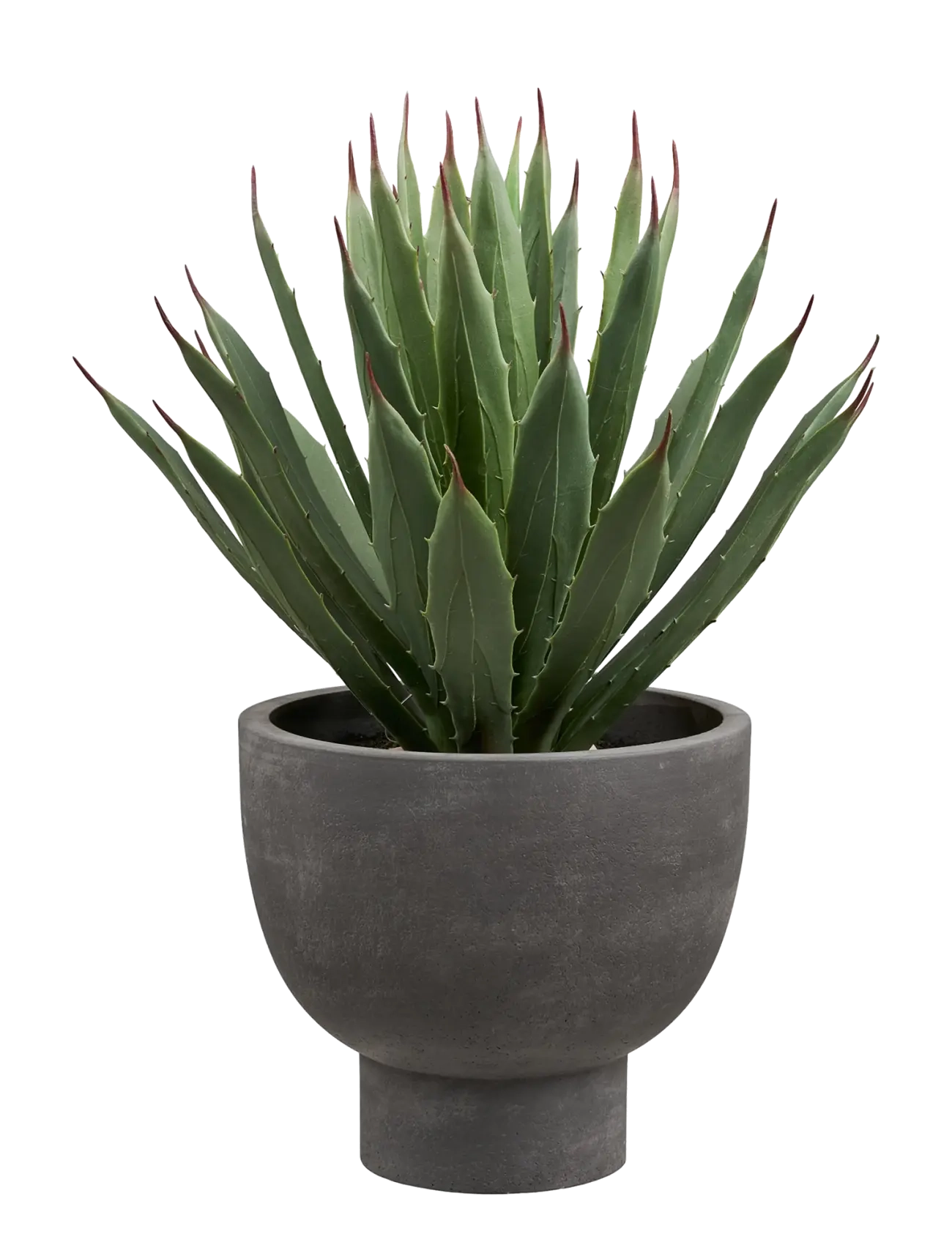 House Nordic Thora - With pot, artificial - Interior - GREY / GREEN / green