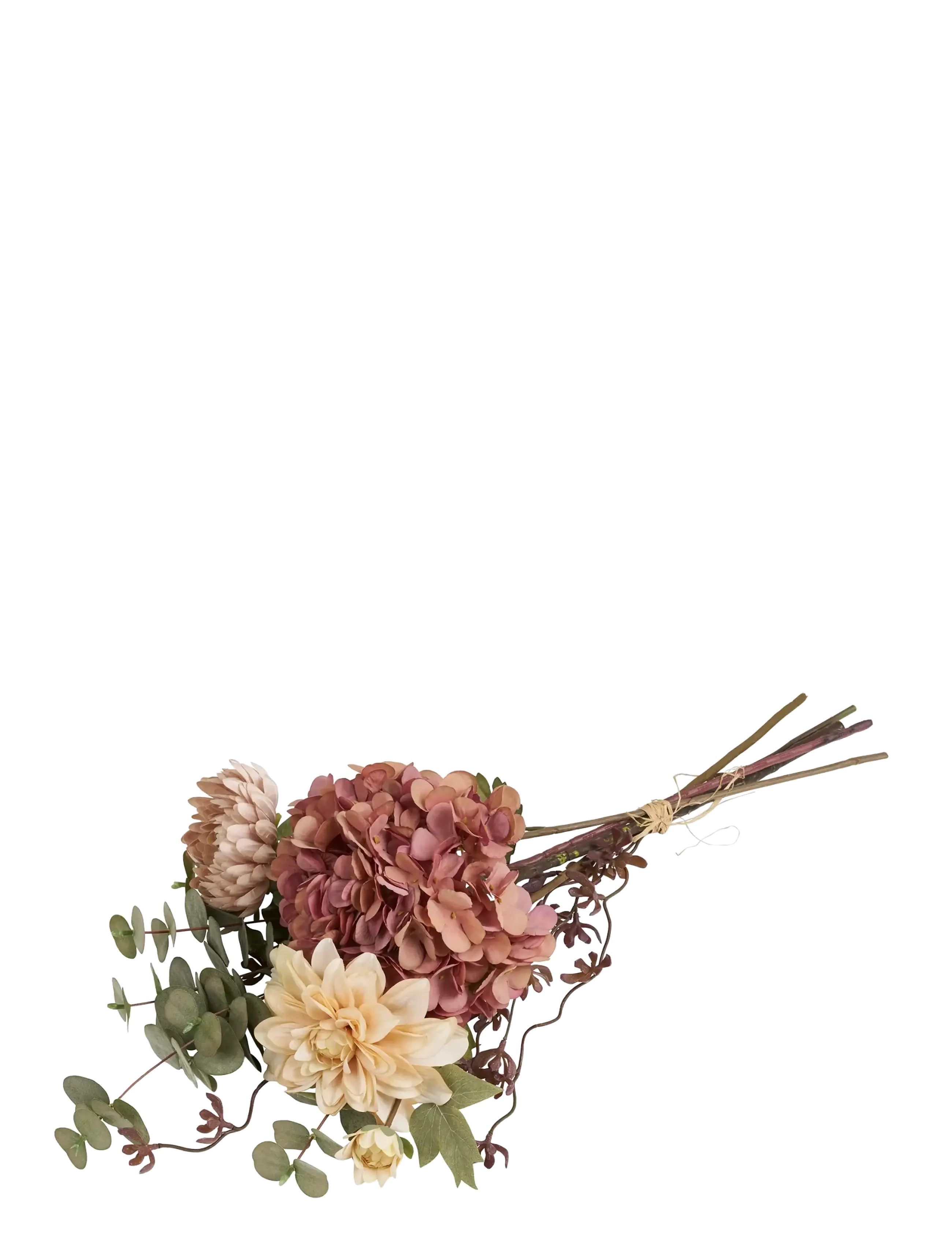 House Nordic Vilda Dahlia Bouquet, Artificial Flowers, Mix, Decorative Platters, Multi/mønstret, Str: 68 CM