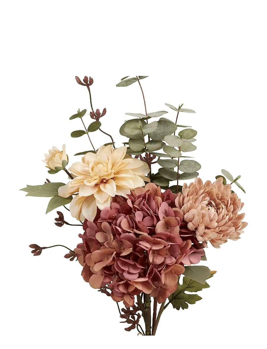 House Nordic - Vilda - Dahlia bouquet, artificial flowers, mix - valentinstaggeschenke - mix - 3
