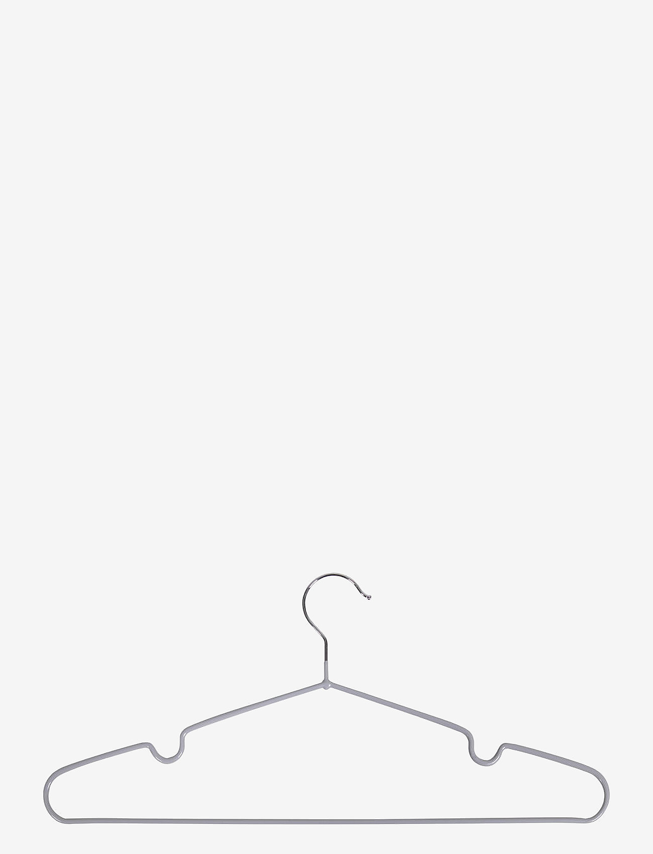 House Nordic - Hilda - Metal hangers with grey coating, set of 10 - riidepuud - grey - 2