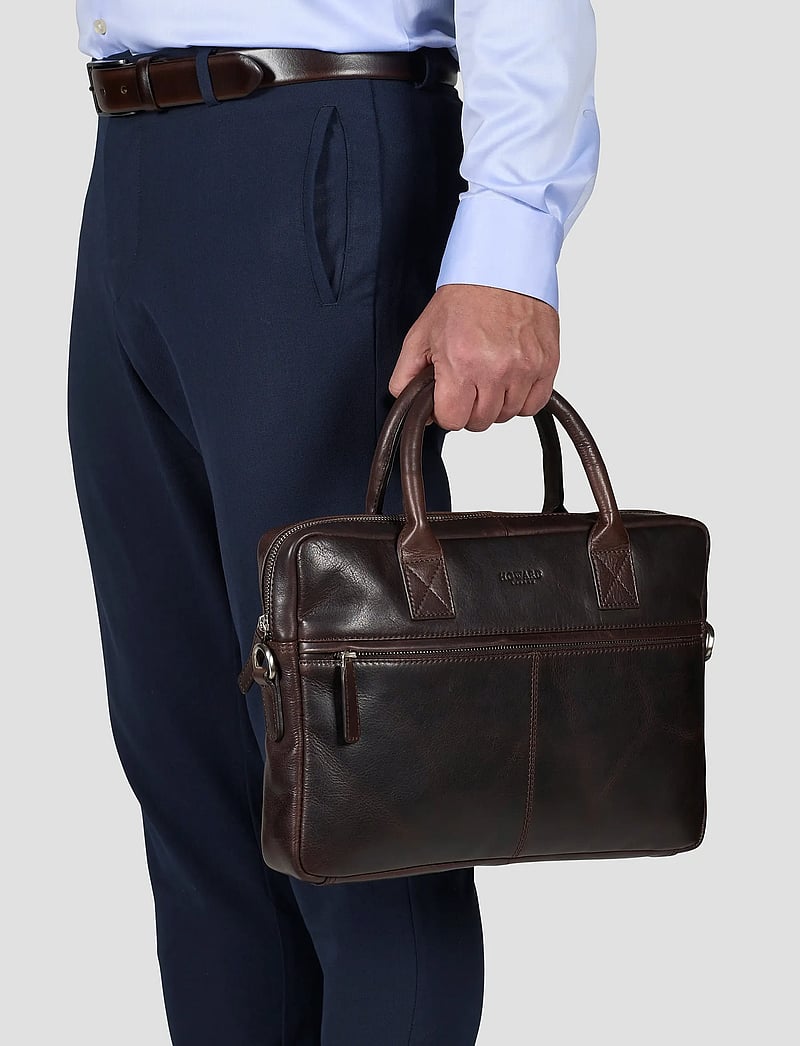 Howard London - Laptop Bag Evan - shop by occasion - dark brown - 0
