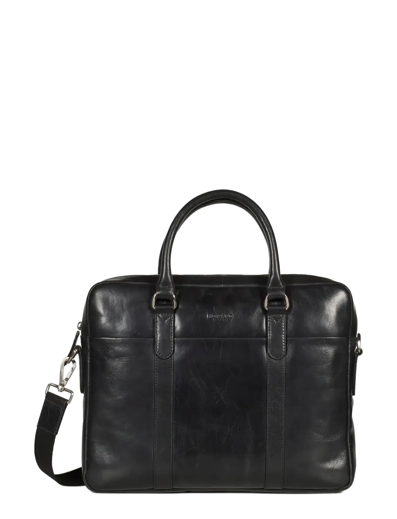Howard London Laptop Bag Ashton - Laptoptaschen - BLACK / black