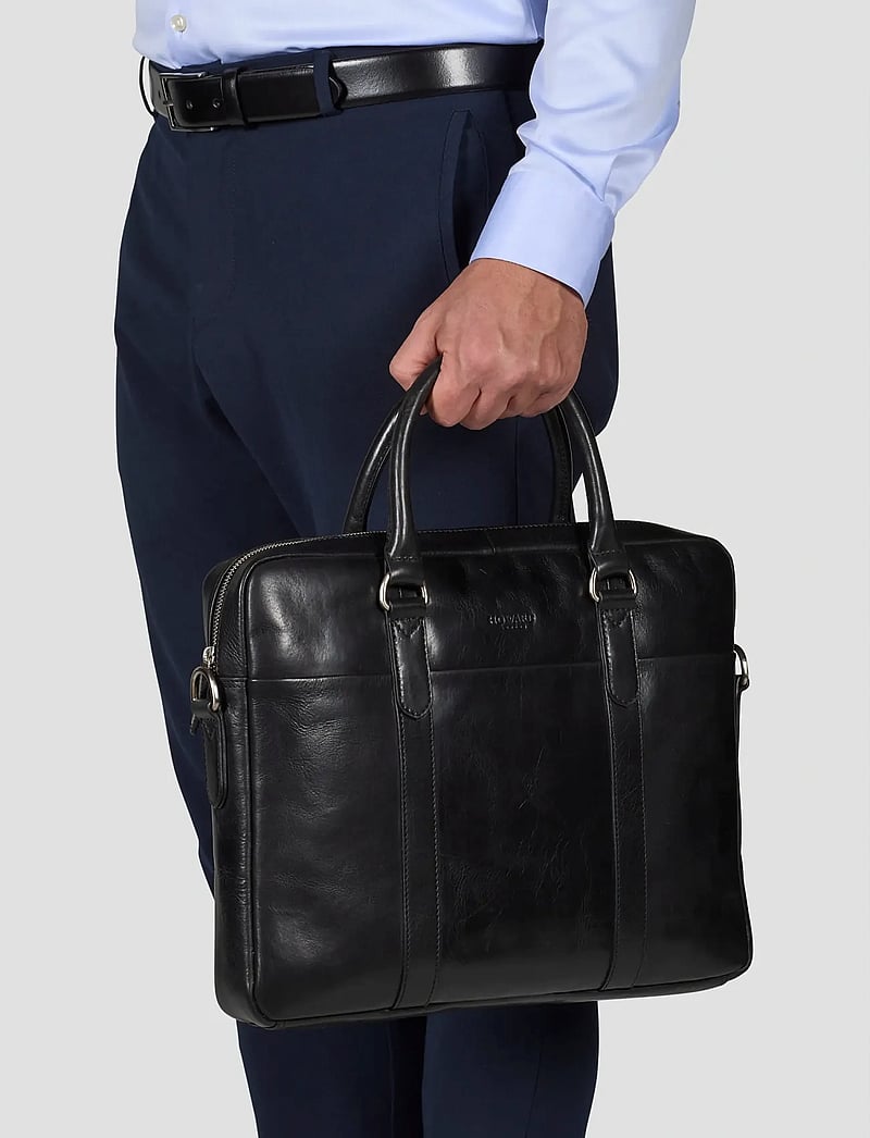 Howard London - Laptop Bag Ashton - nach anlass kaufen - black - 0