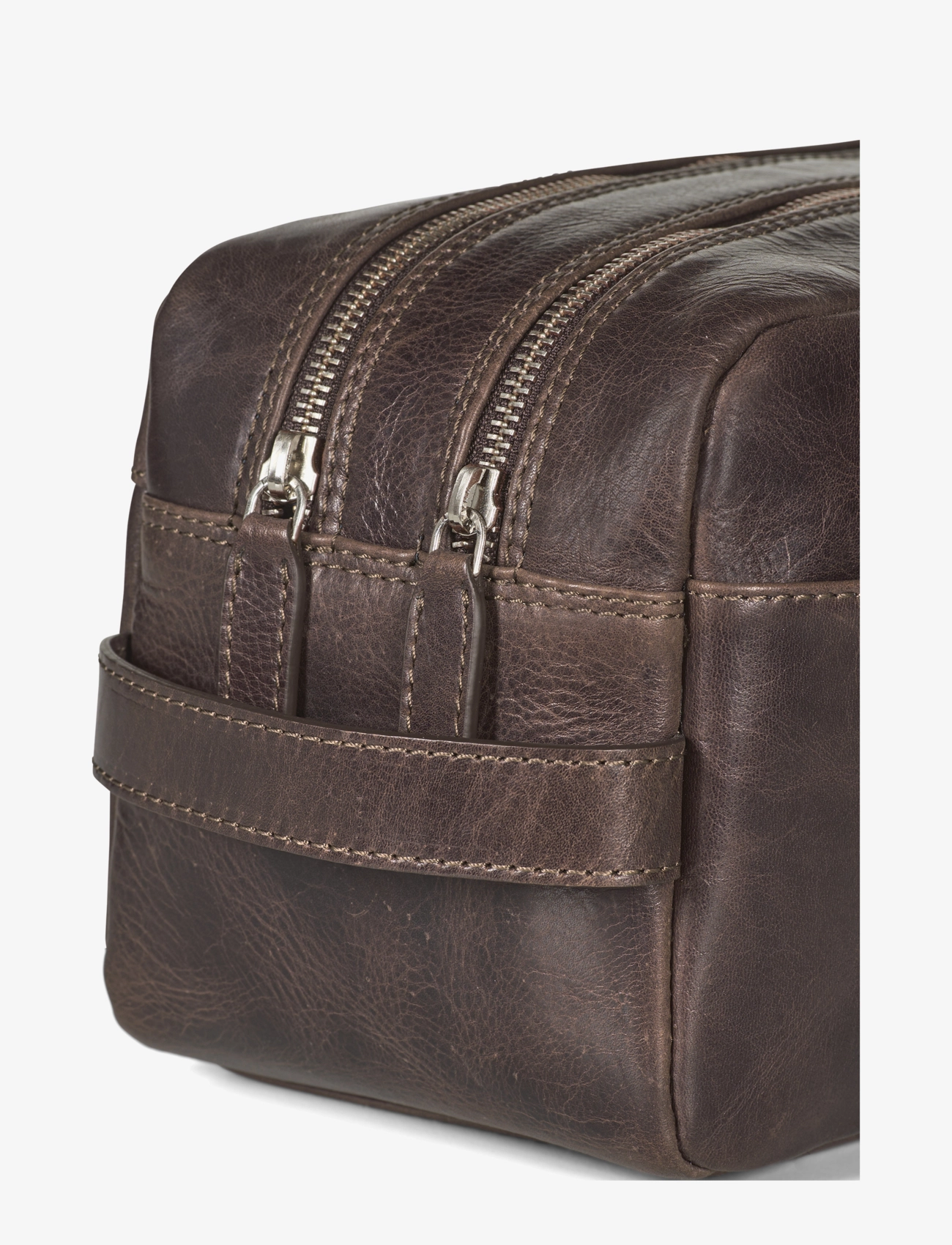 Howard London - Toiletry Bag Hayden - toilettasker - dark brown - 5