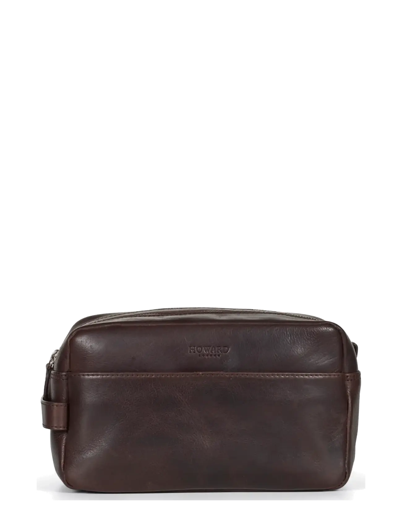 Howard London Toiletry Bag Hayden - Taschen - DARK BROWN / brown