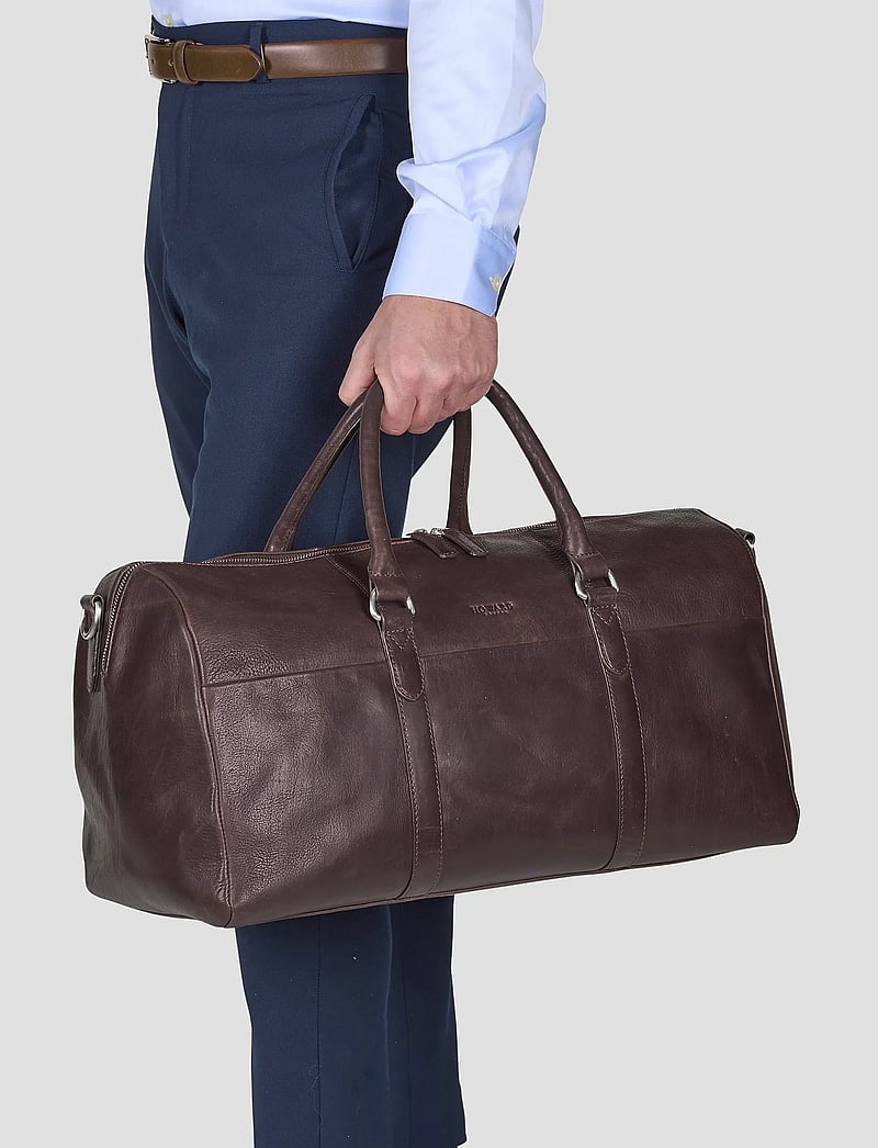 Howard London - Weekend Bag Victor - nach anlass kaufen - dark brown - 0