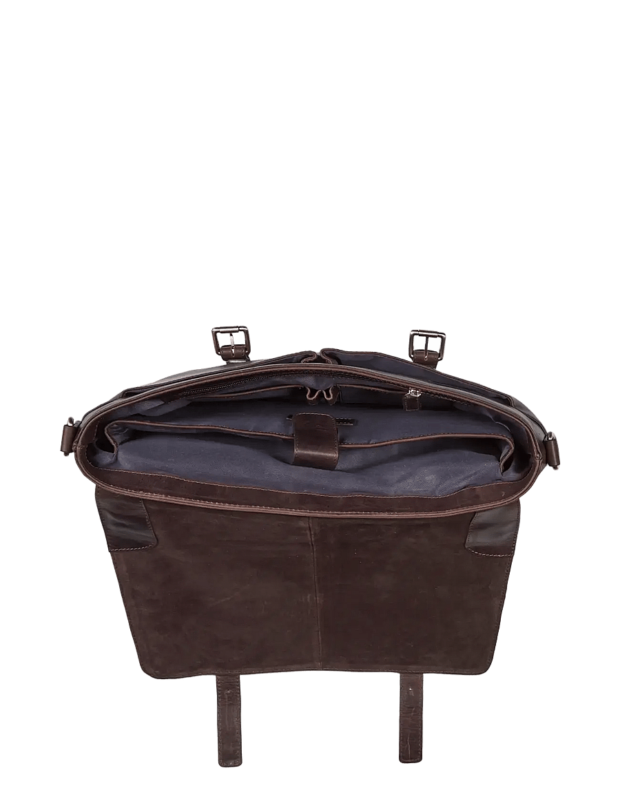 Howard London - Briefcase Bag James - verslaðu eftir tilefni - dark brown - 3