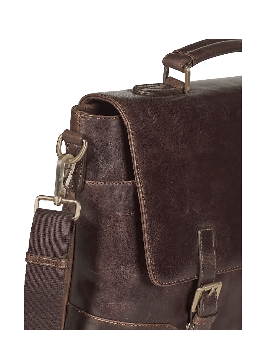 Howard London - Briefcase Bag James - verslaðu eftir tilefni - dark brown - 4
