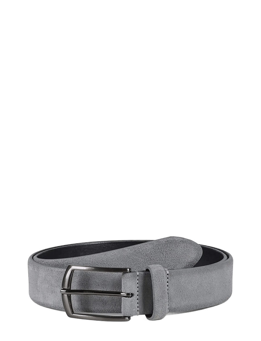 Howard London - Suede Leather Belt Zack - classic belts - light grey - 0