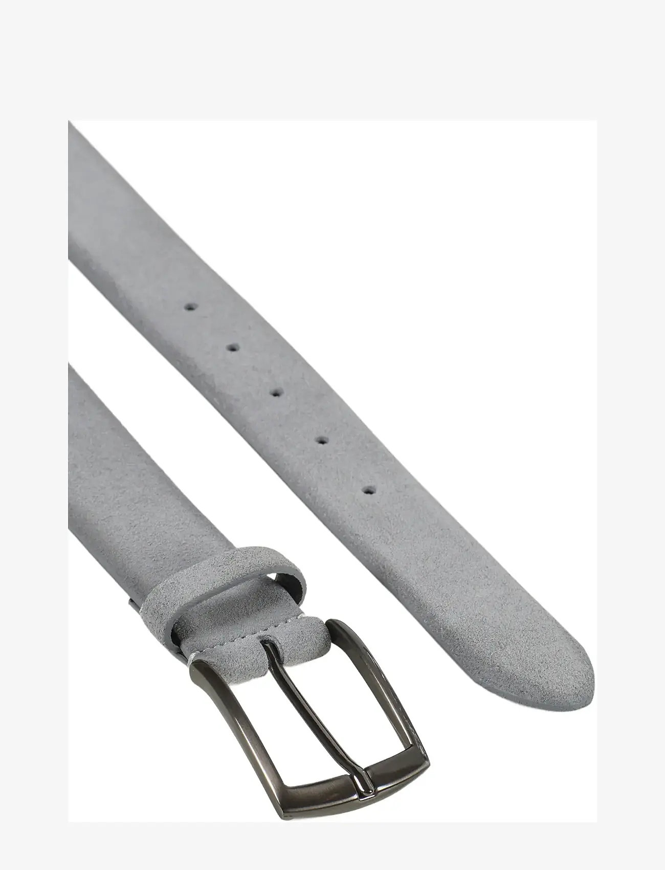 Howard London - Suede Leather Belt Zack - klassiske bælter - light grey - 1