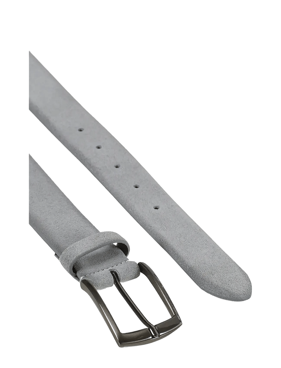 Howard London - Suede Leather Belt Zack - classic belts - light grey - 1