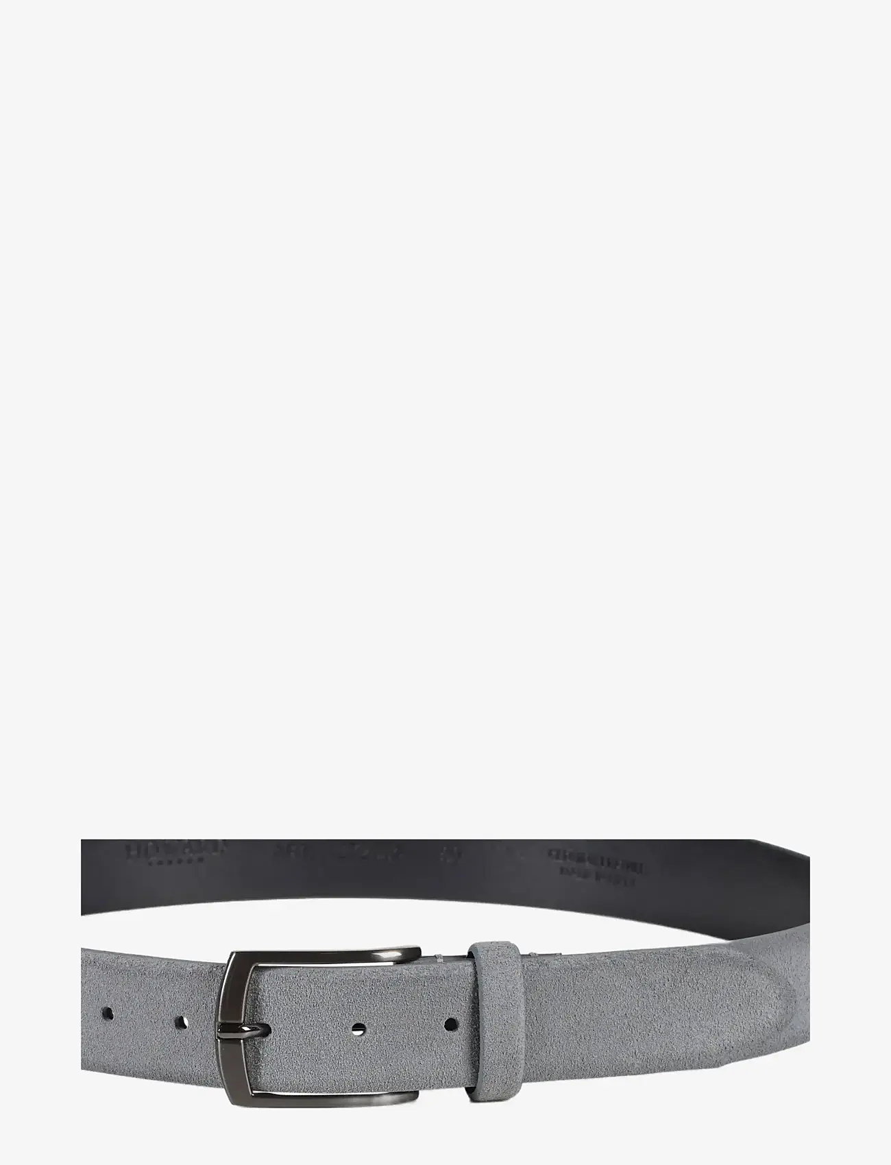Howard London - Suede Leather Belt Zack - klassiske bælter - light grey - 2