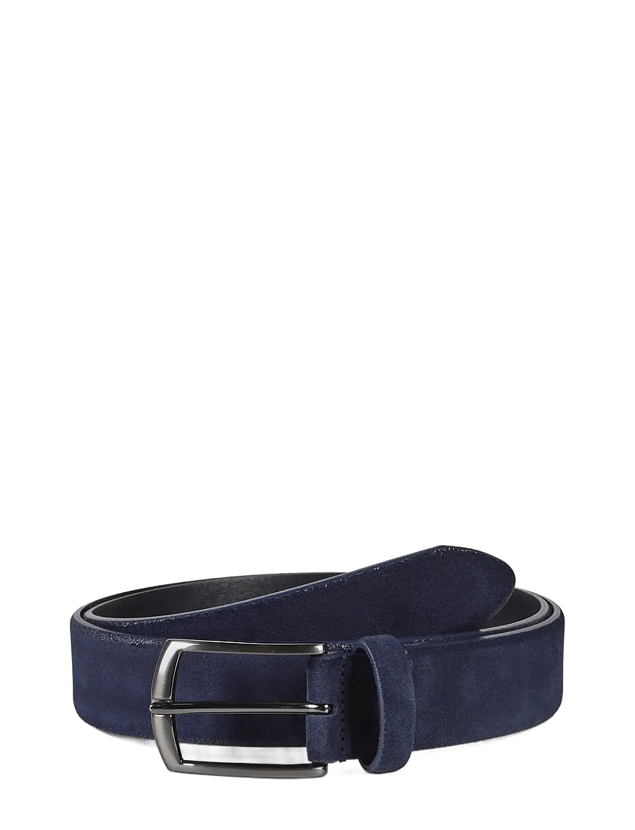 Howard London - Suede Leather Belt Zack - klassikalised vööd - navy - 0