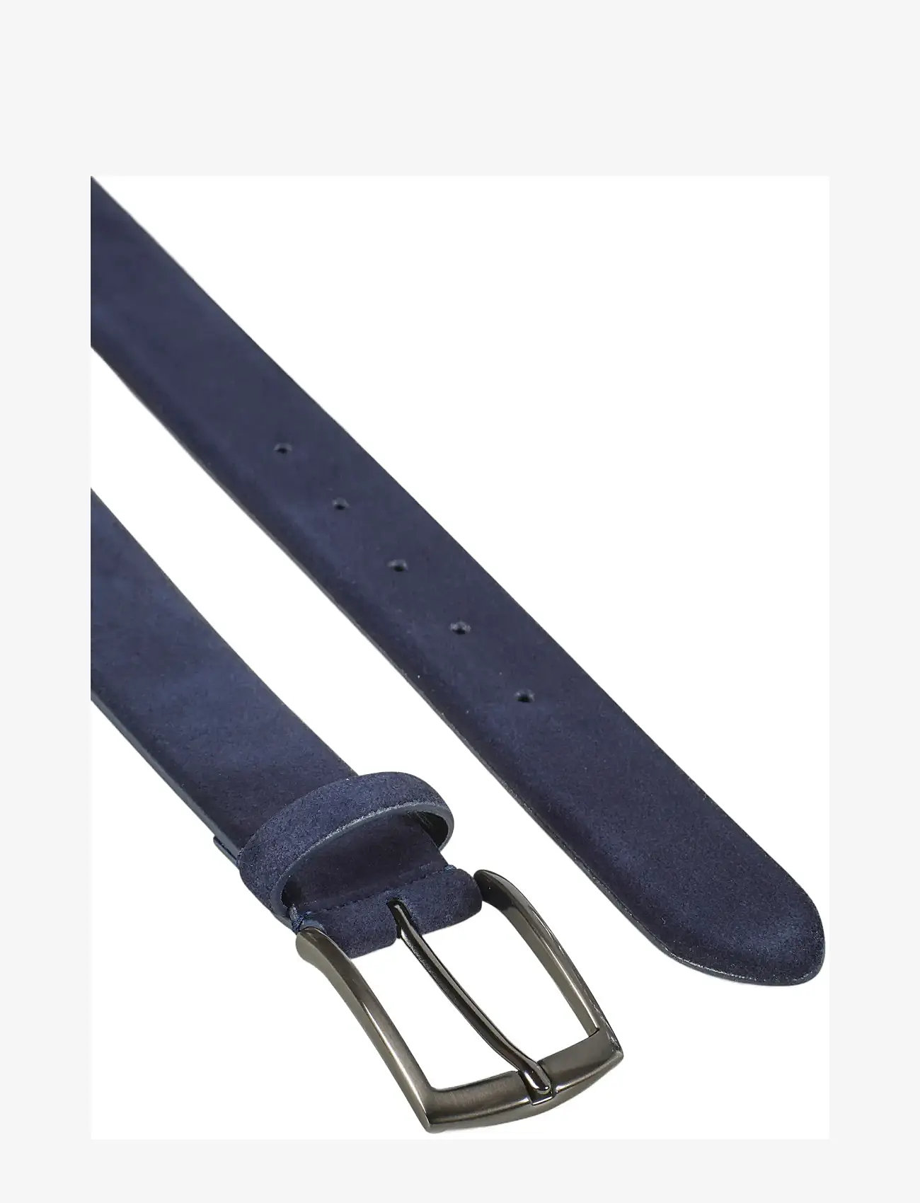Howard London - Suede Leather Belt Zack - klassiske bælter - navy - 1