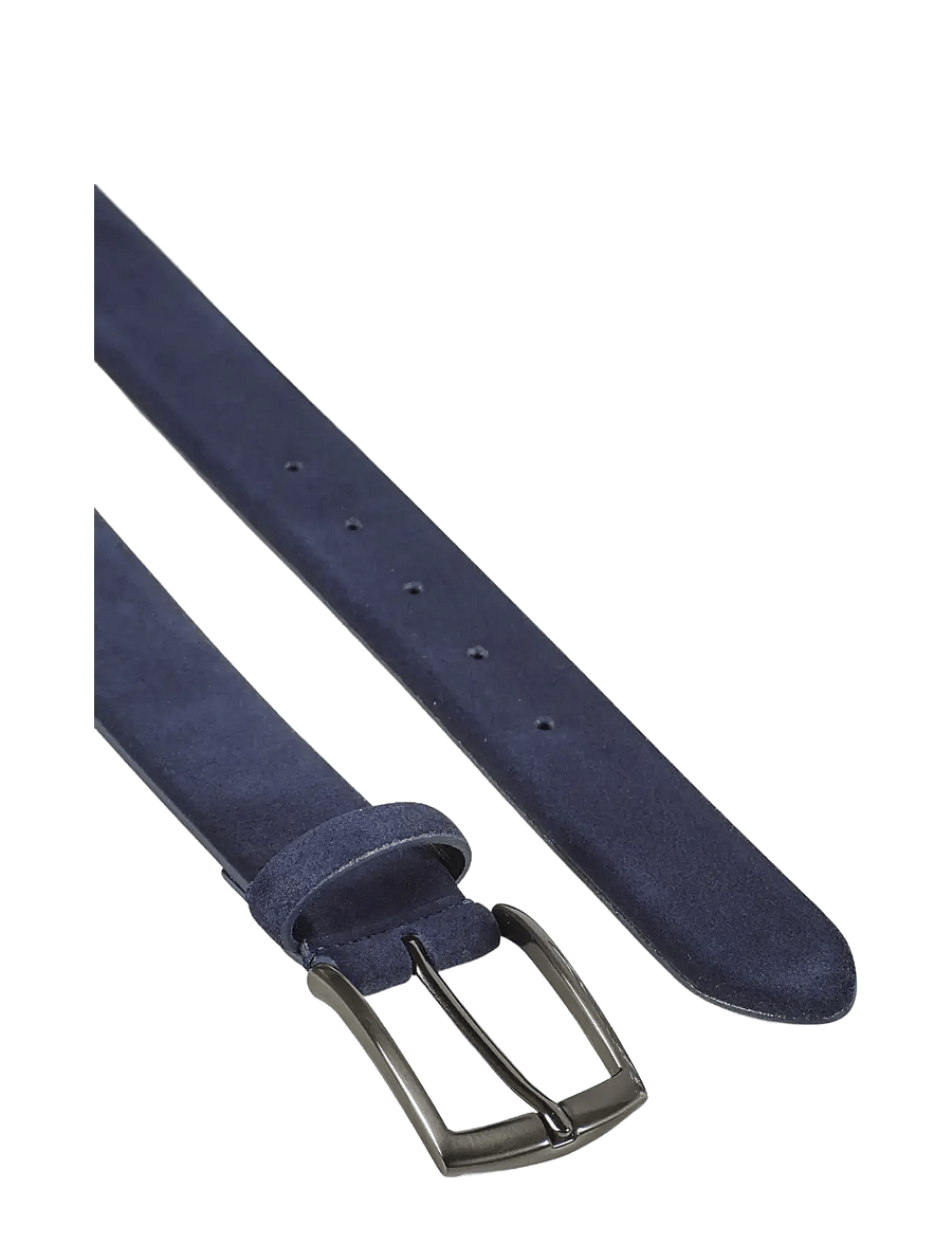 Howard London - Suede Leather Belt Zack - klassikalised vööd - navy - 1