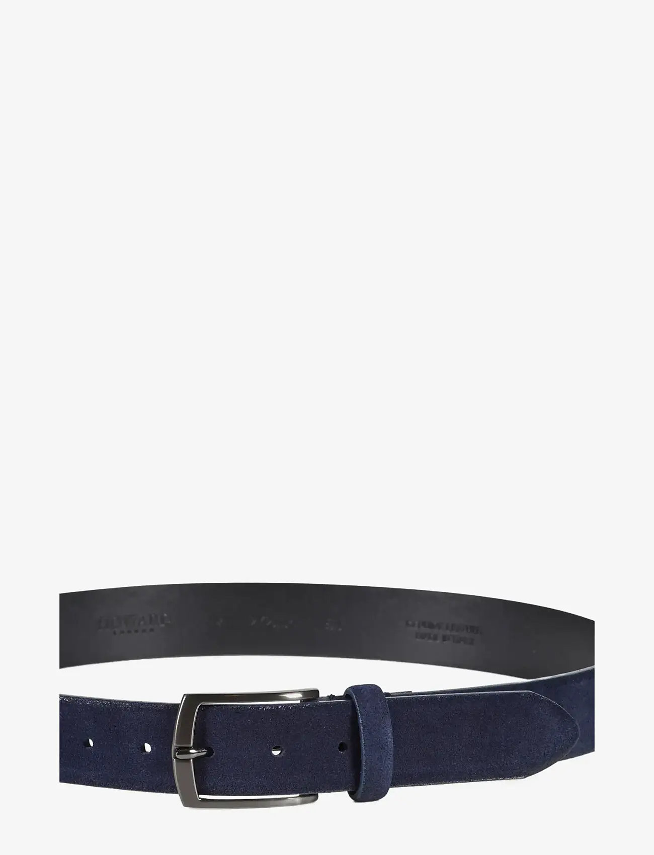 Howard London - Suede Leather Belt Zack - klassiske bælter - navy - 2