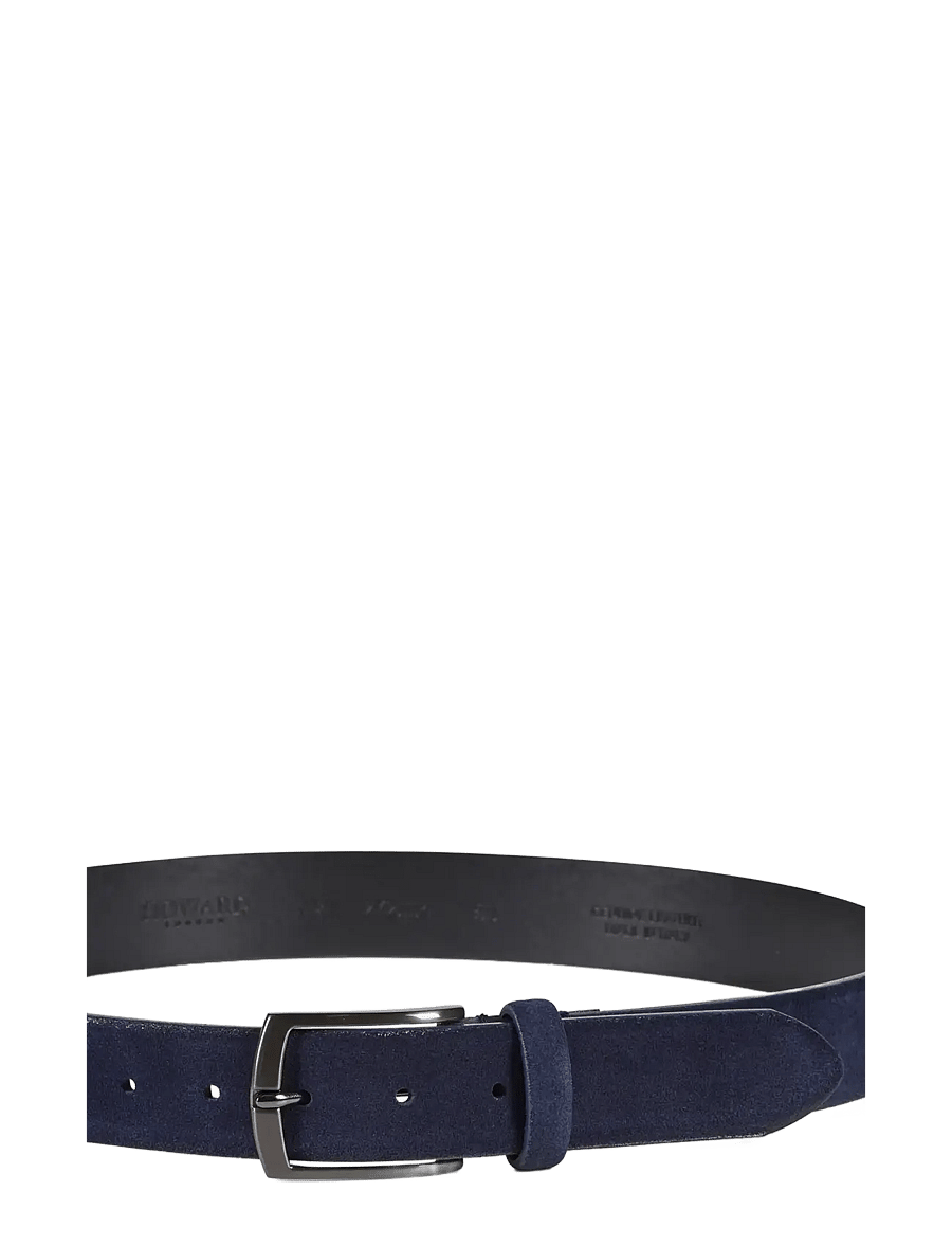 Howard London - Suede Leather Belt Zack - klassikalised vööd - navy - 2